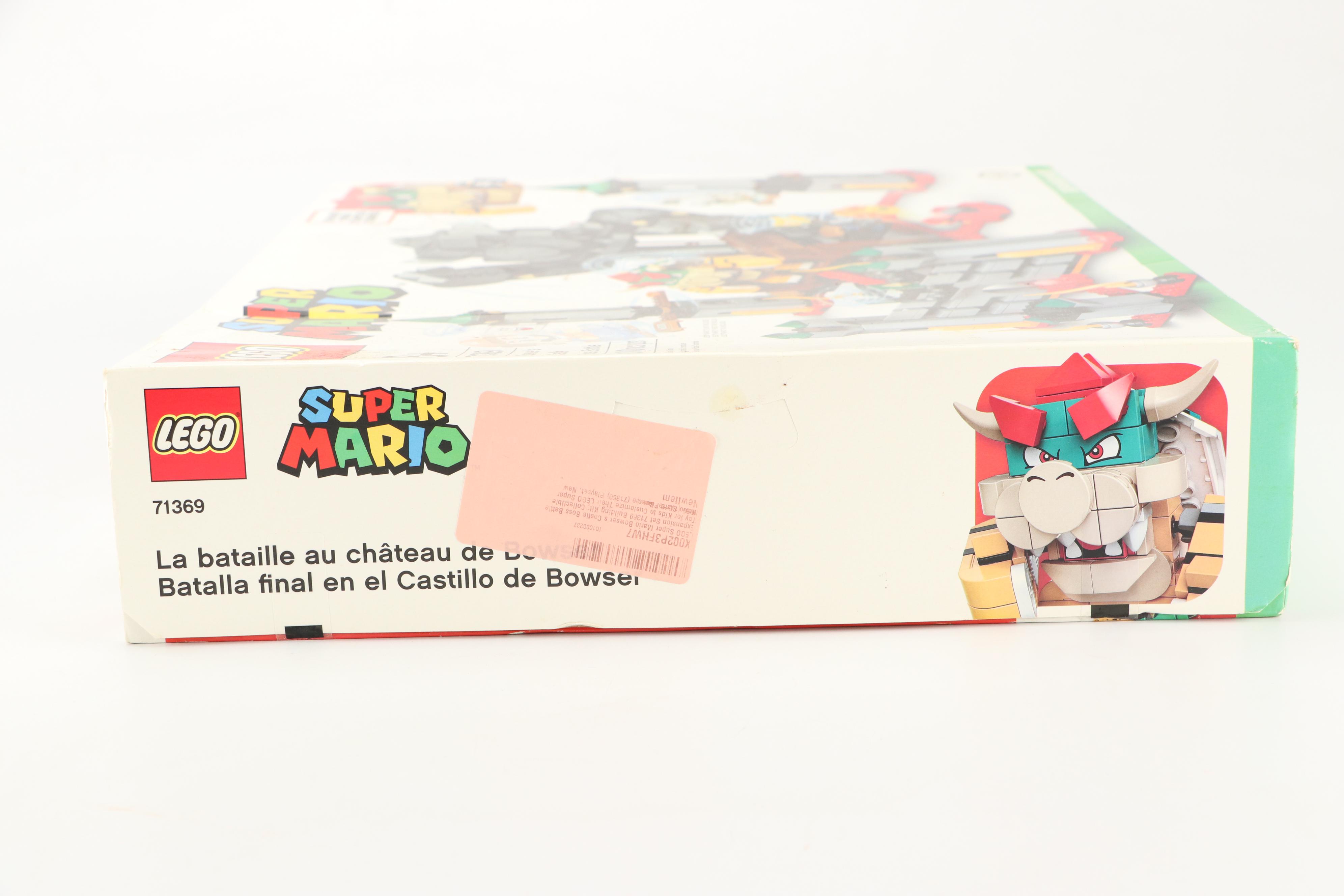 LEGO "Bowser's Castle Boss Battle" Super Mario Set