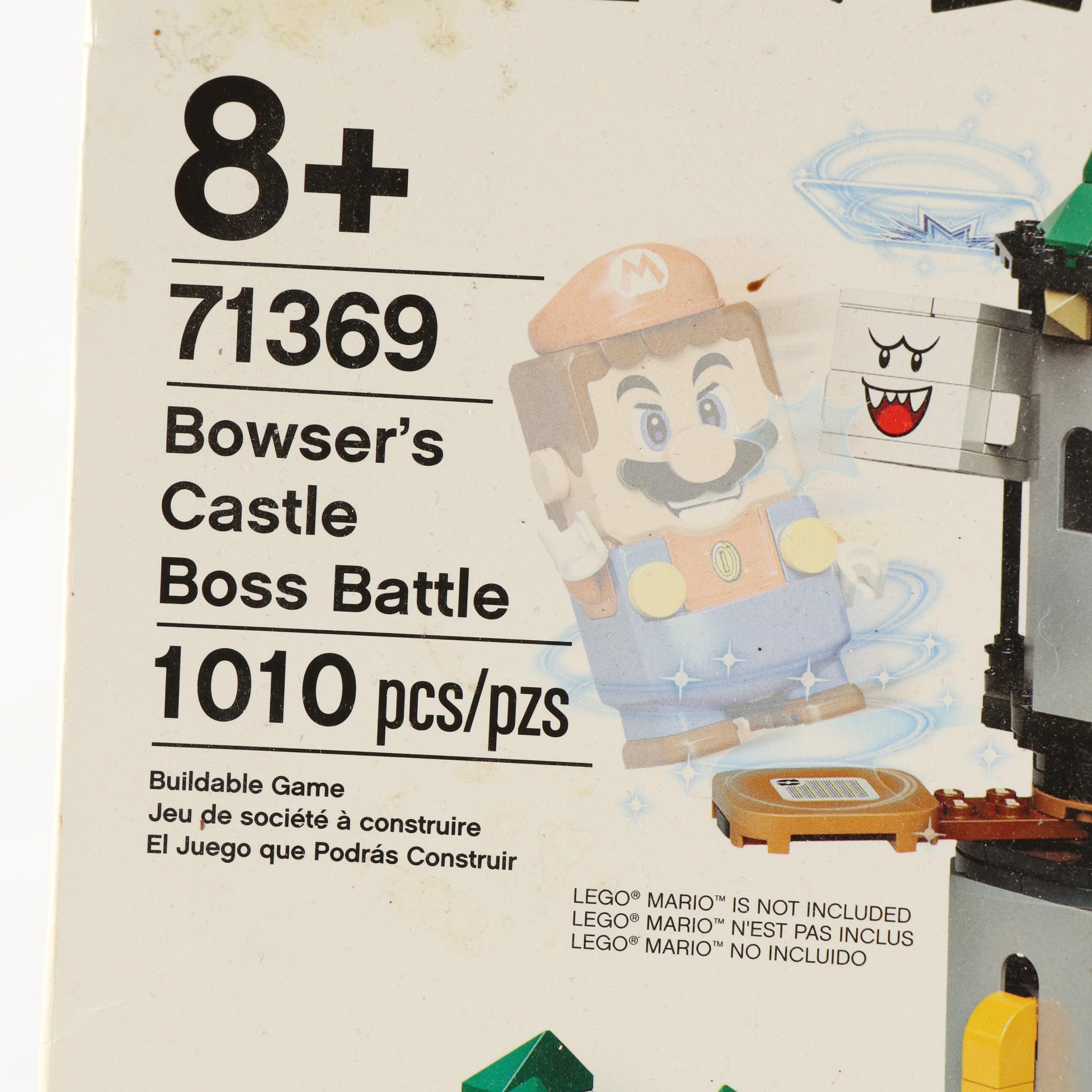 LEGO "Bowser's Castle Boss Battle" Super Mario Set
