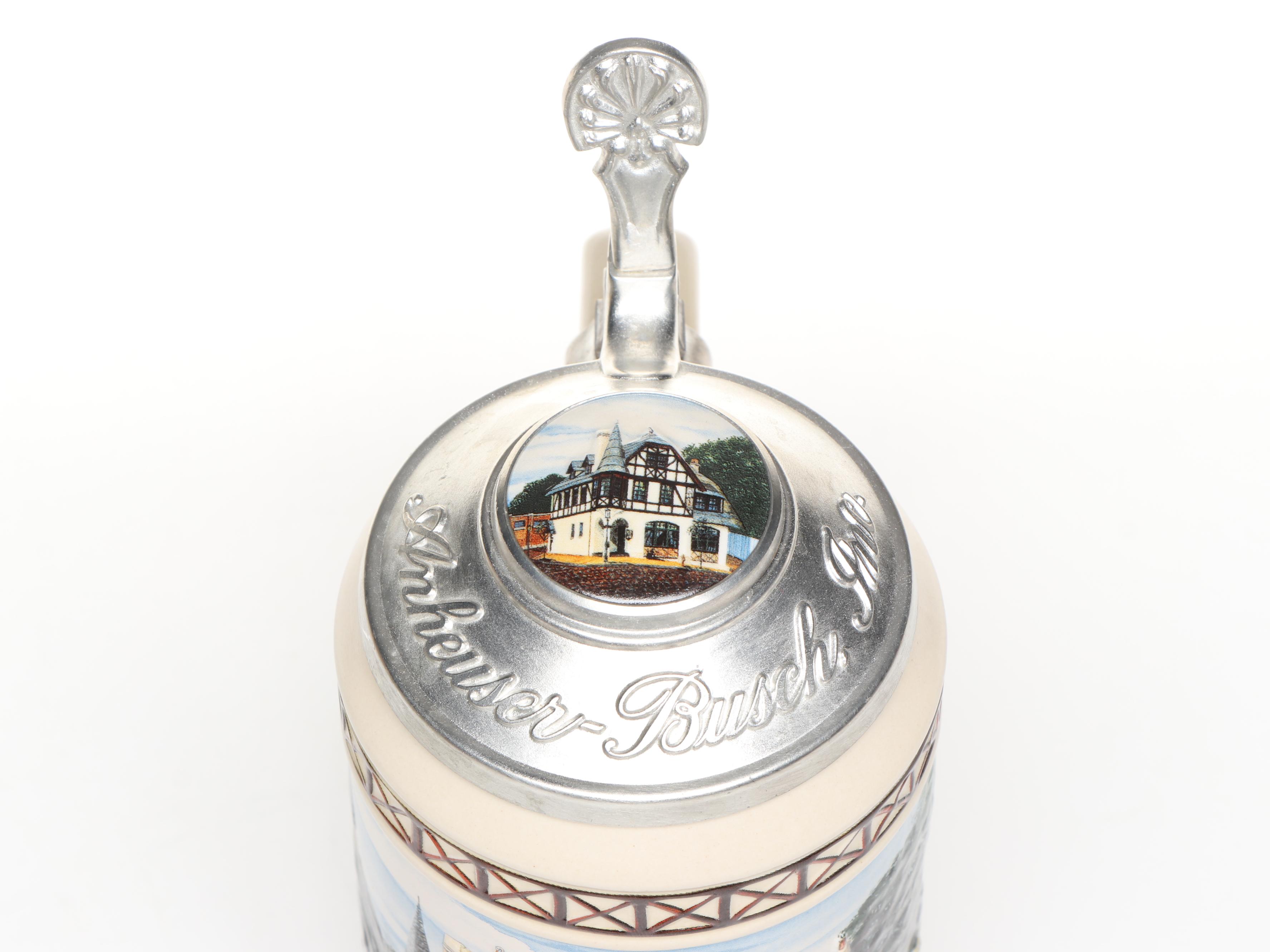 Ceramate for Anheuser-Busch Budweiser and Other Ceramic Beer Steins