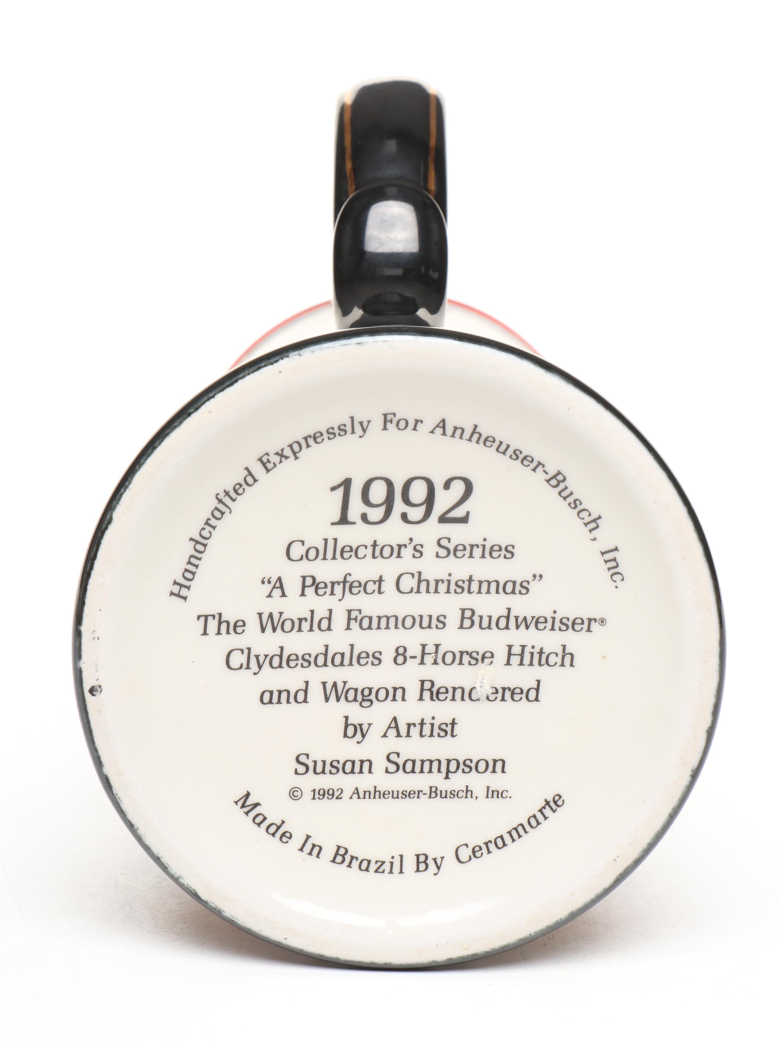 Ceramate for Anheuser-Busch Budweiser and Other Ceramic Beer Steins