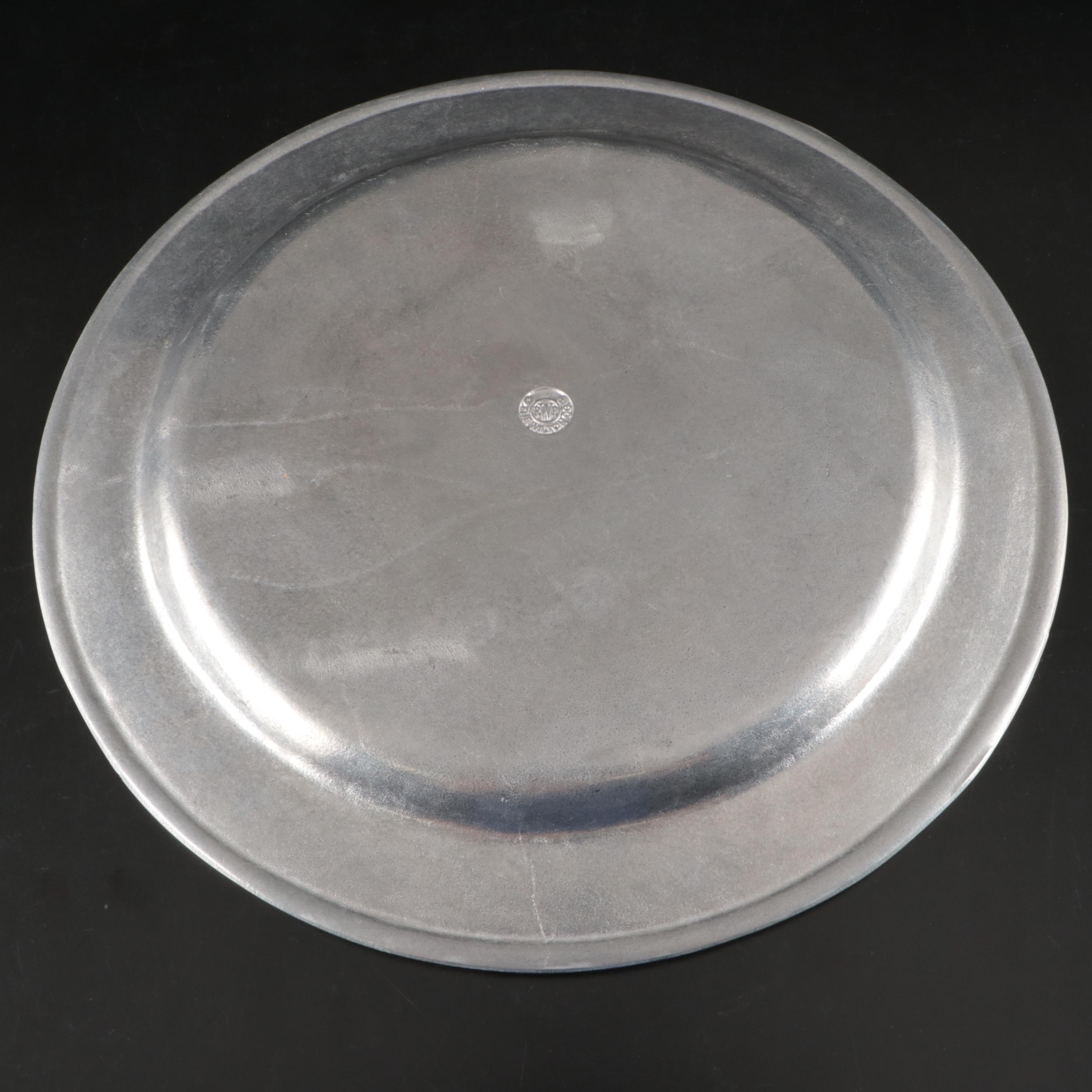 Nambé Bowls and Plate with Wilton Armetale Serving Tray