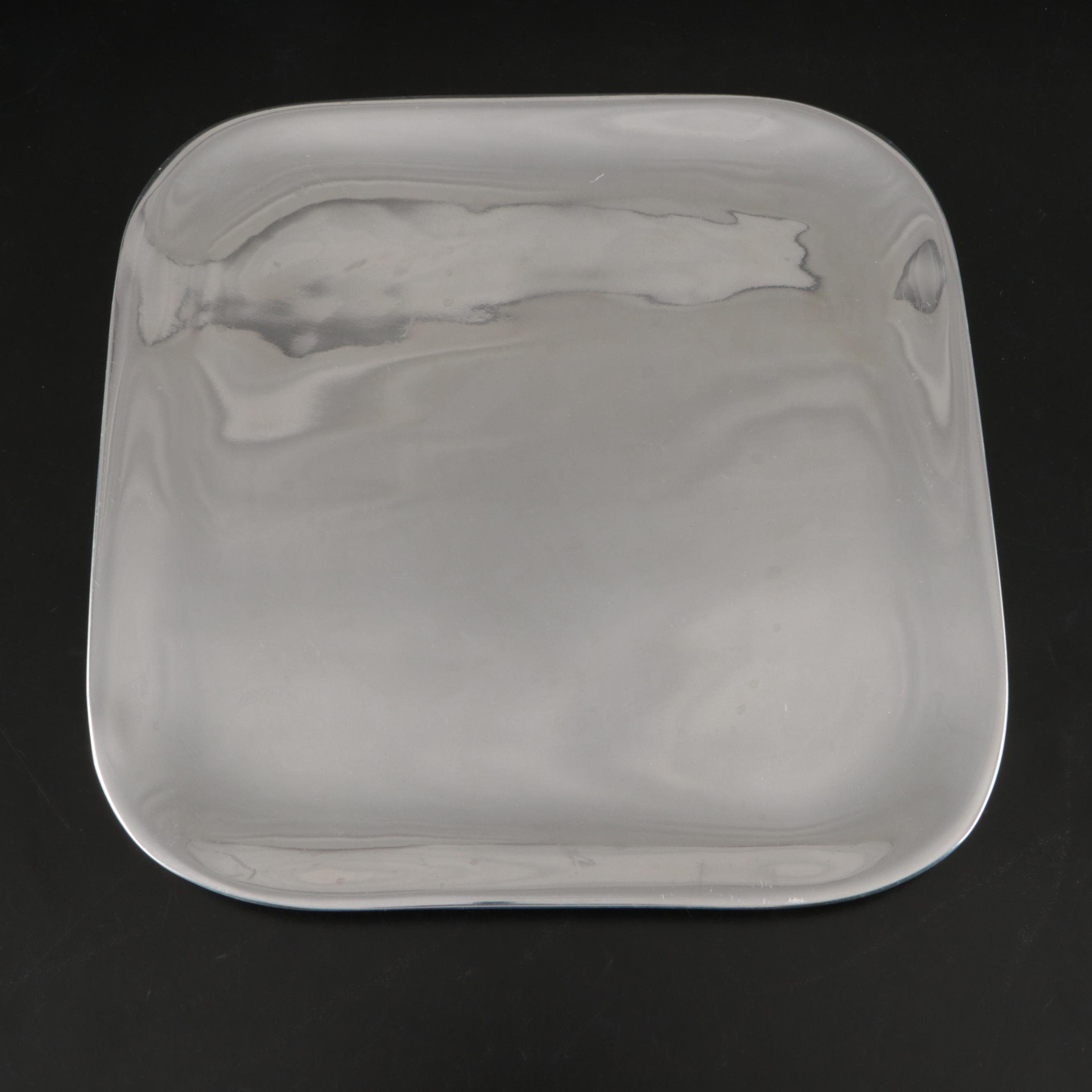 Nambé Bowls and Plate with Wilton Armetale Serving Tray