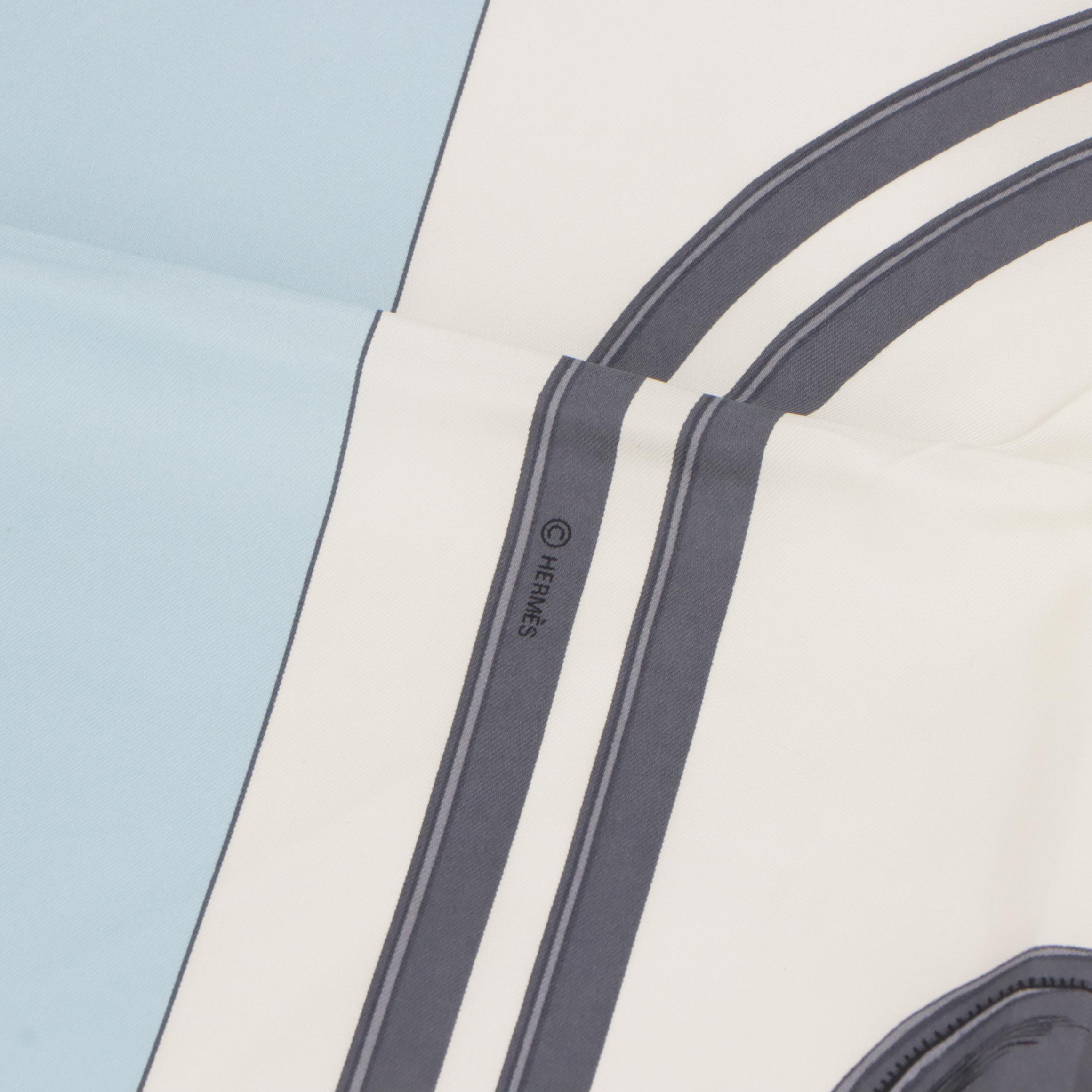 Hermès "Brides de Gala" Silk Twill Scarf 90