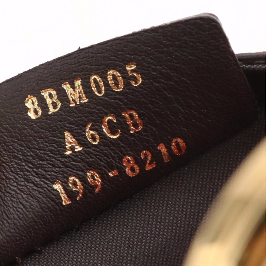 Fendi Cruise F Convertible Belt Bag in Zucca Embossed & Red Leather, With Box