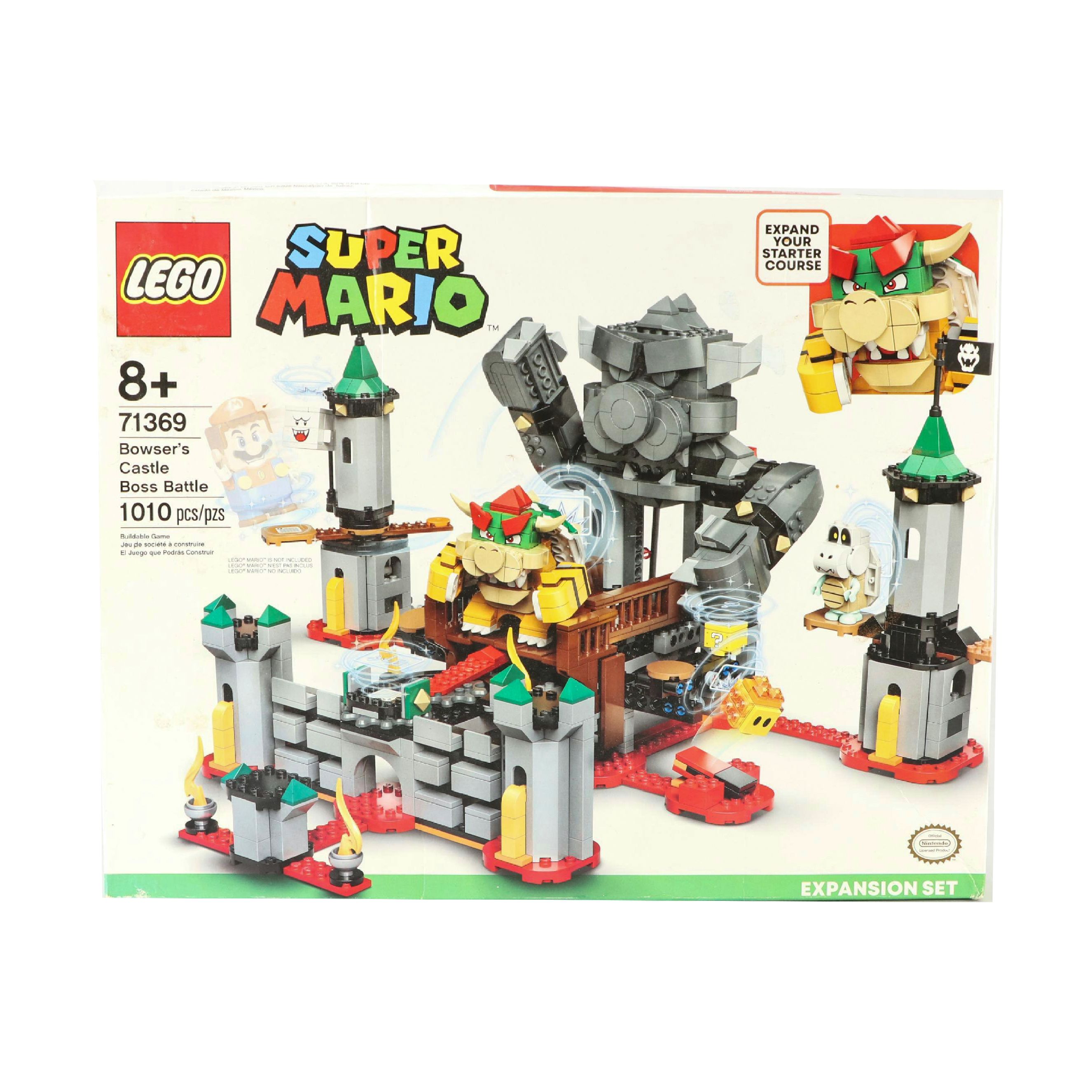 LEGO "Bowser's Castle Boss Battle" Super Mario Set