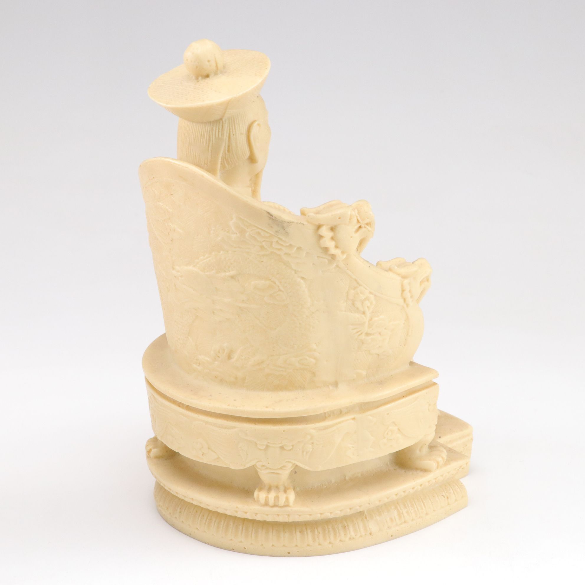 Chinese Emperor and Empress Figurines