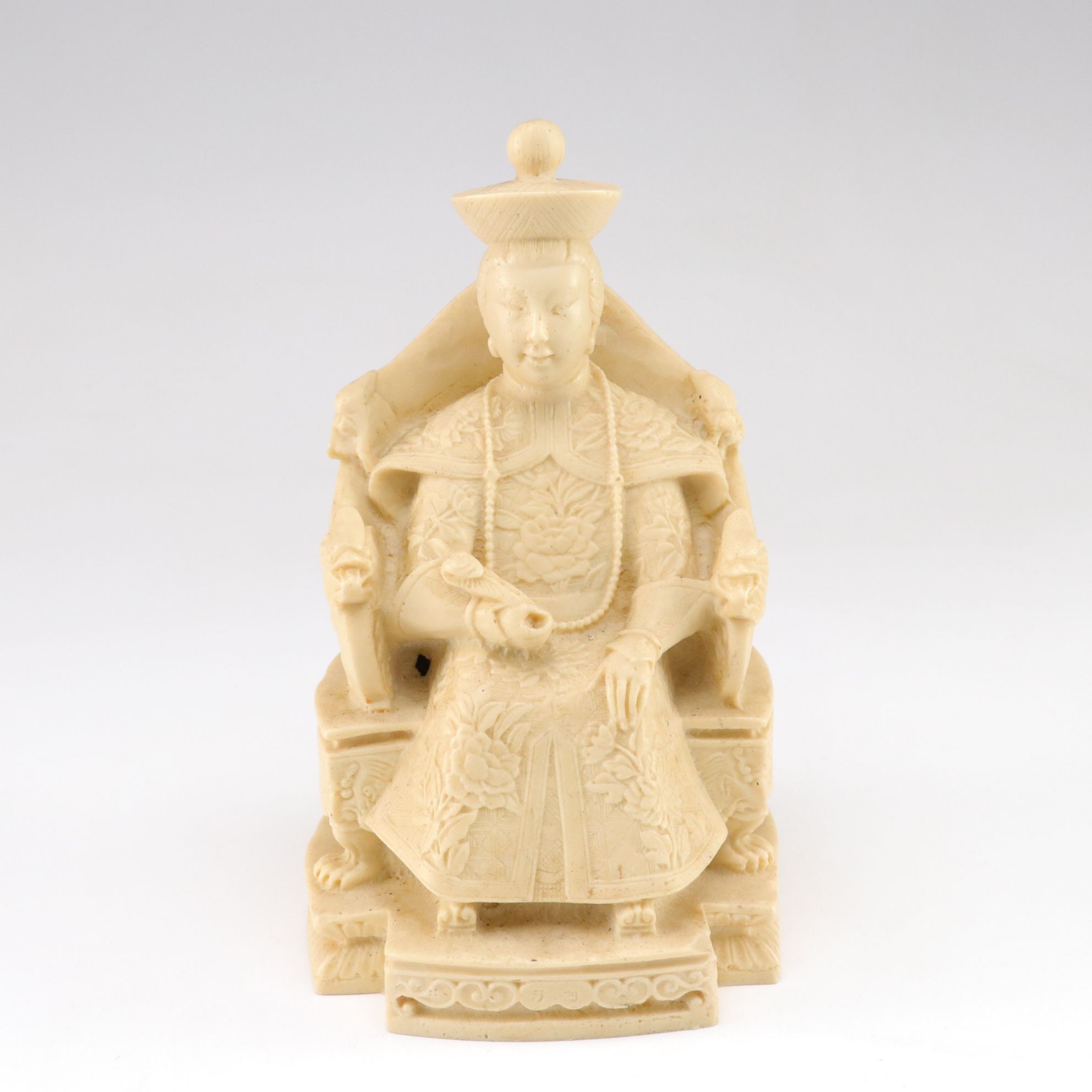 Chinese Emperor and Empress Figurines