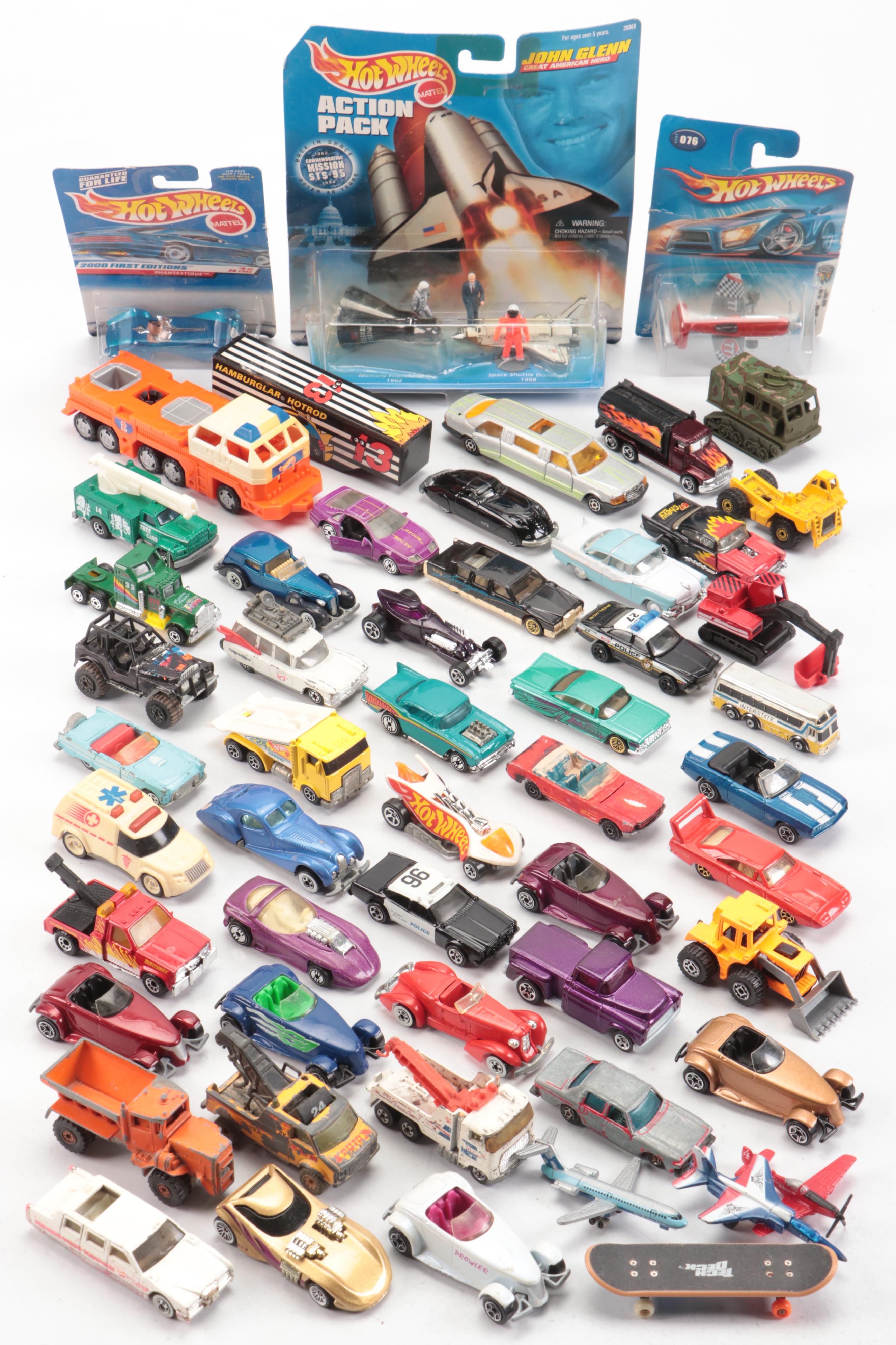 Hot Wheels, Matchbox, Racing Champions and More Toy Cars