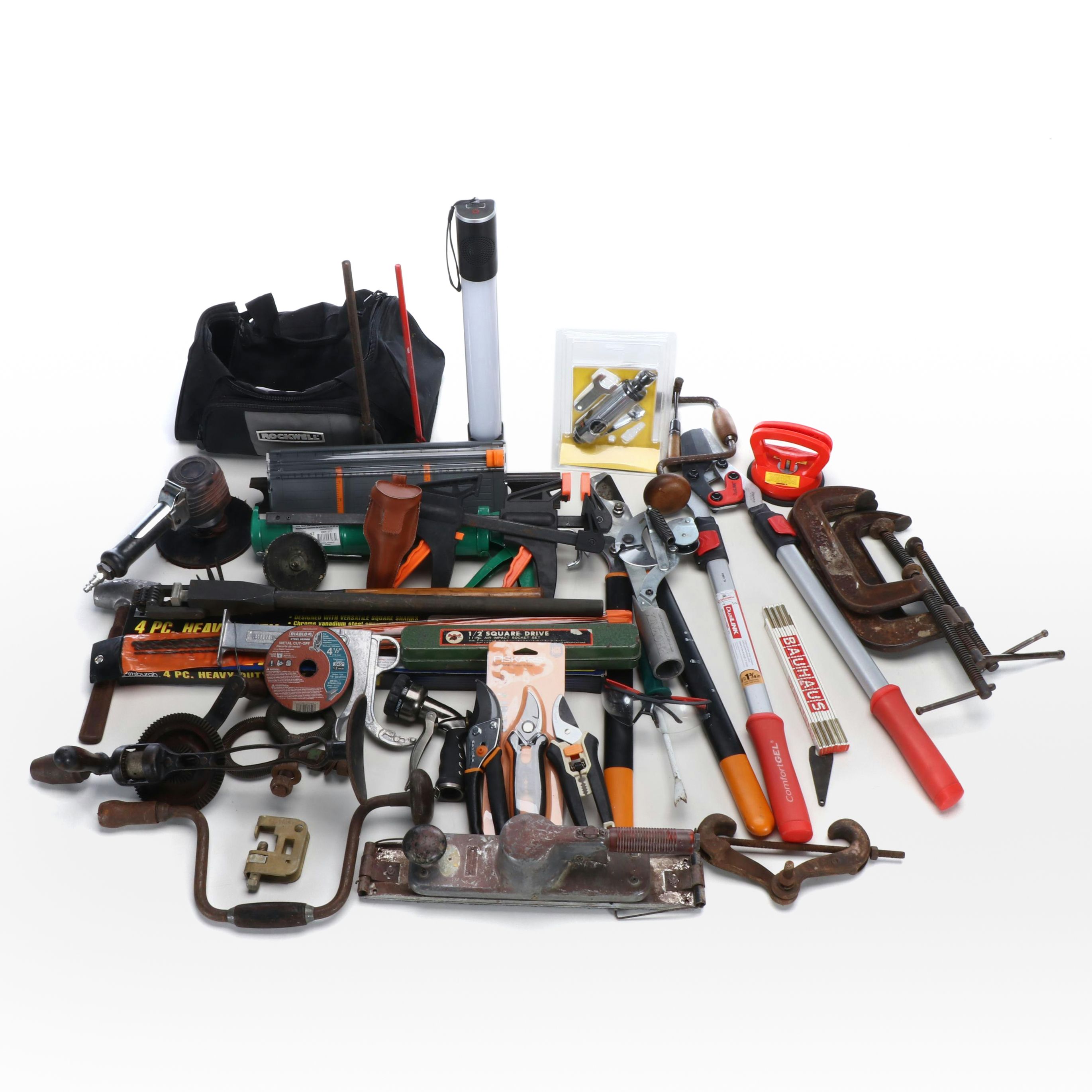 Fiskars Pruners, Bauhaus Folding Yardstick, and More Hand and Garden Tools