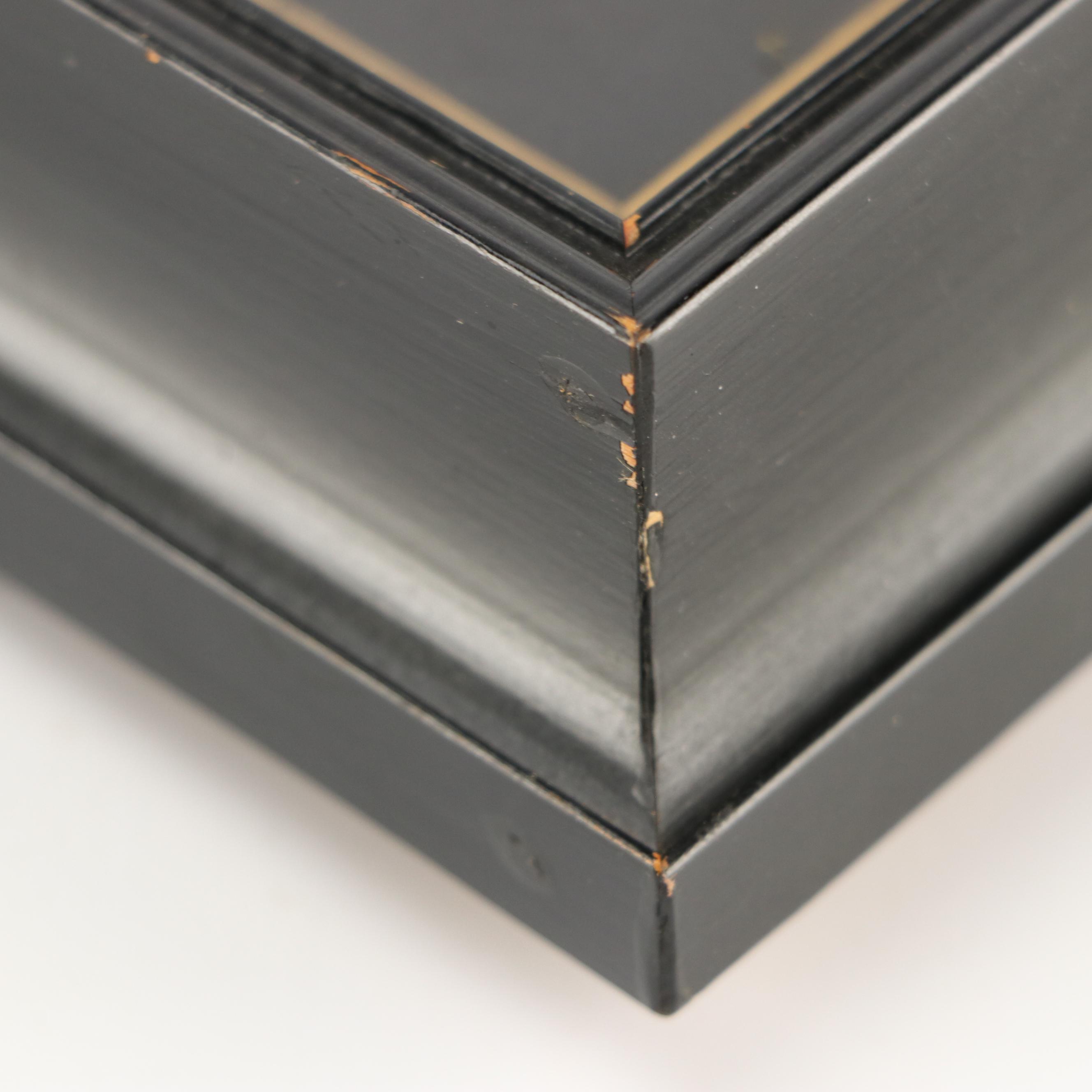 Harry S. Truman Signed Card with Print and Medal, Mid-20th Century