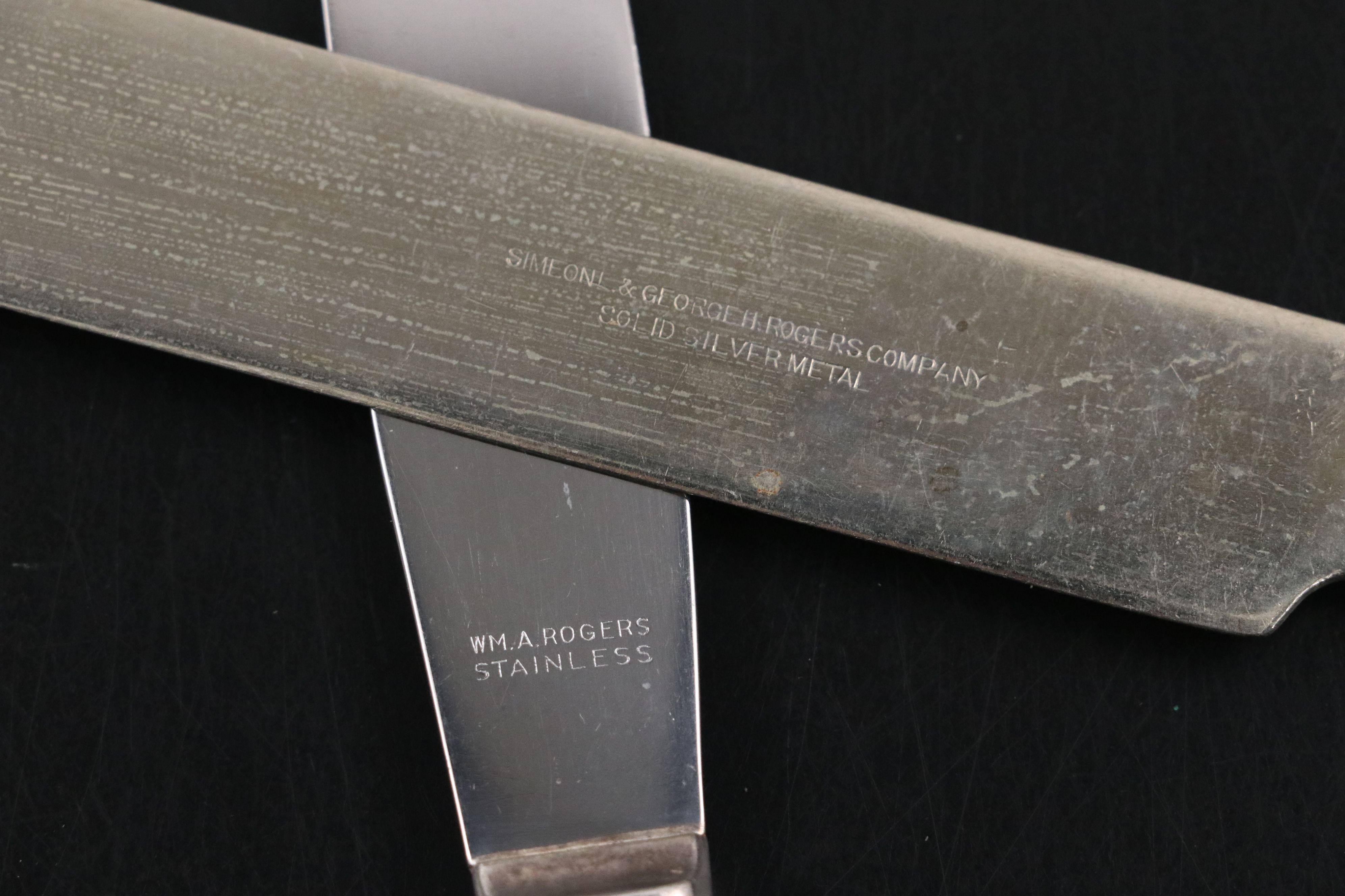 Oneida "Everlasting" with Other Silver Plate Flatware, Mid to Late 20th Century