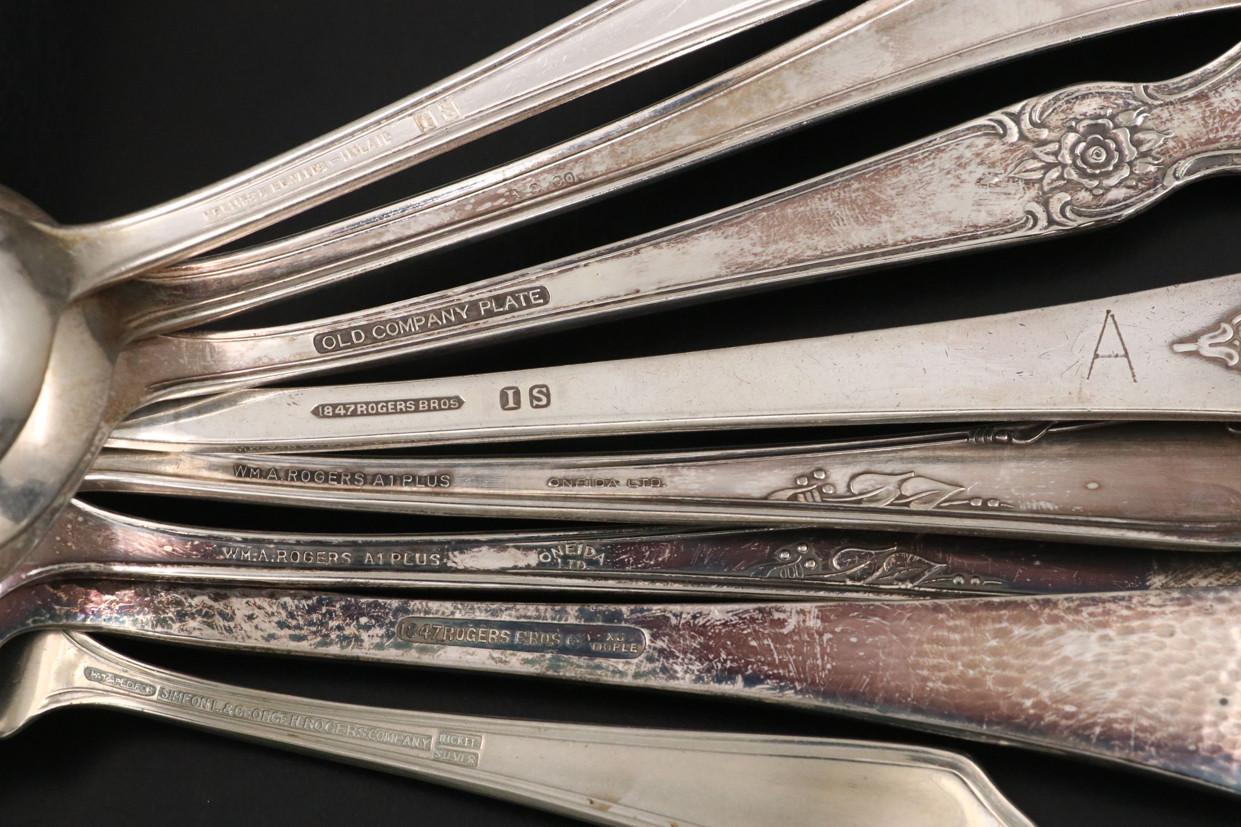 Oneida "Everlasting" with Other Silver Plate Flatware, Mid to Late 20th Century