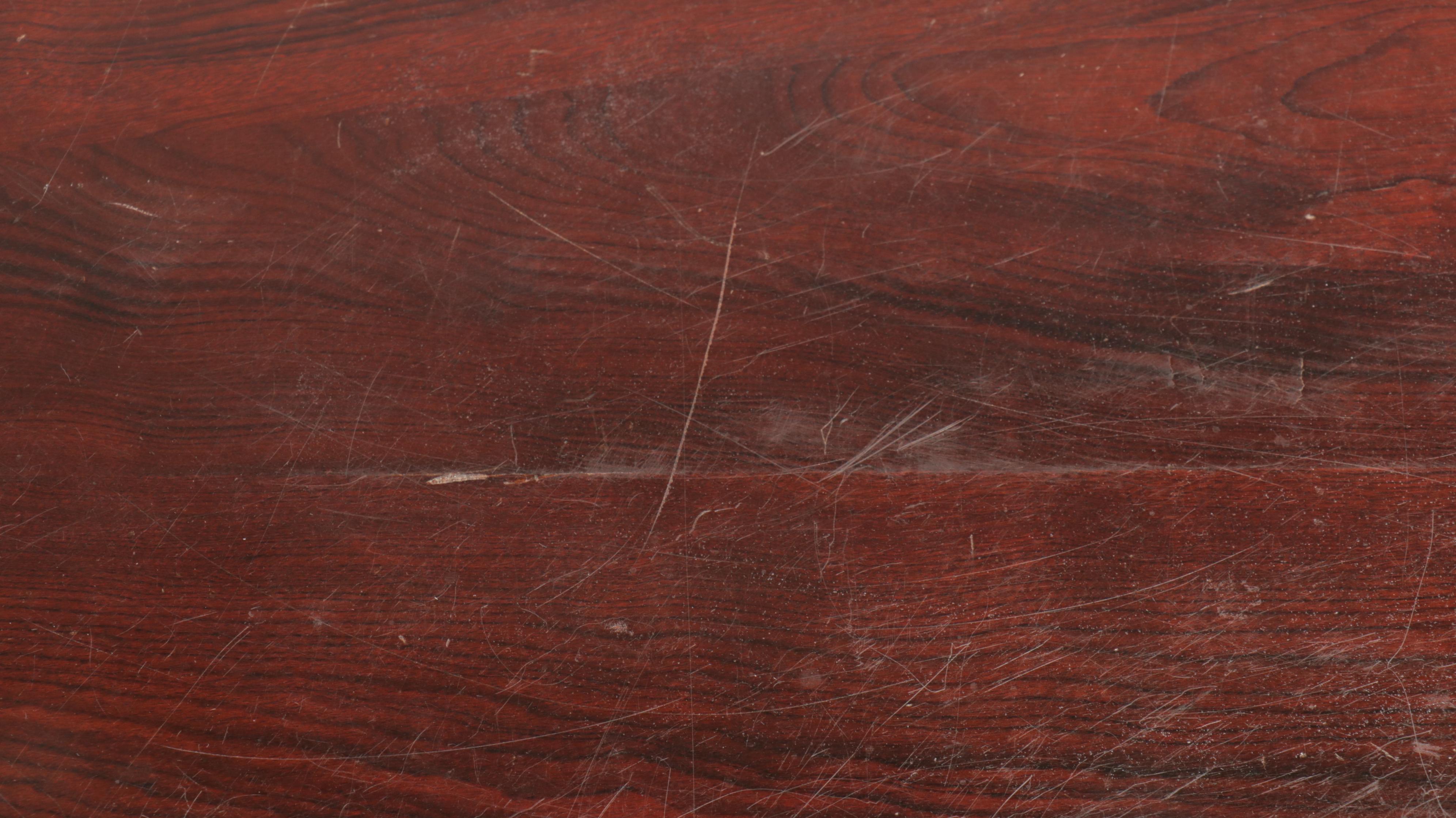 Georgian Style Mahogany Ball-and-Claw Demilune Table