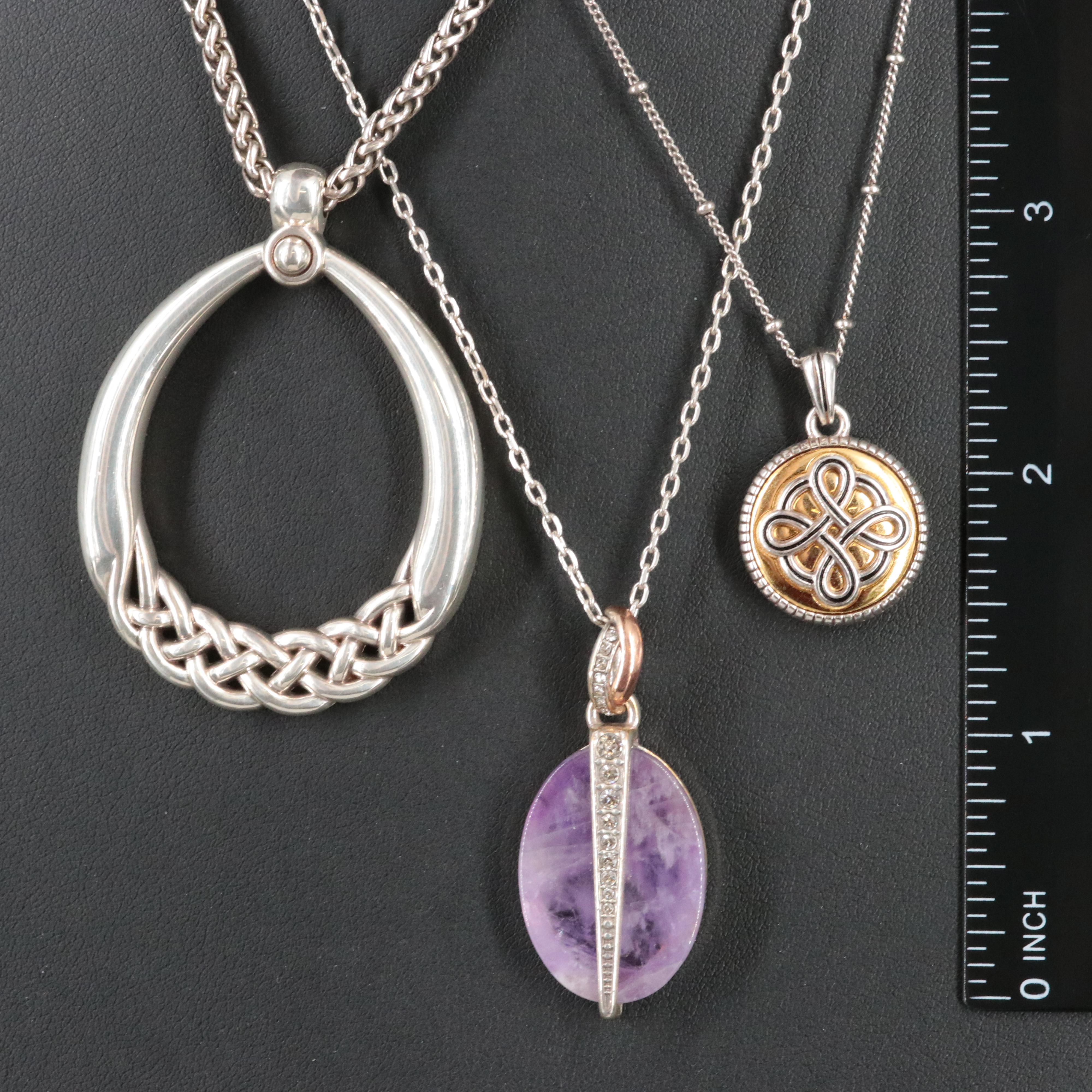 Brighton Amethyst and Enamel Necklace Collection