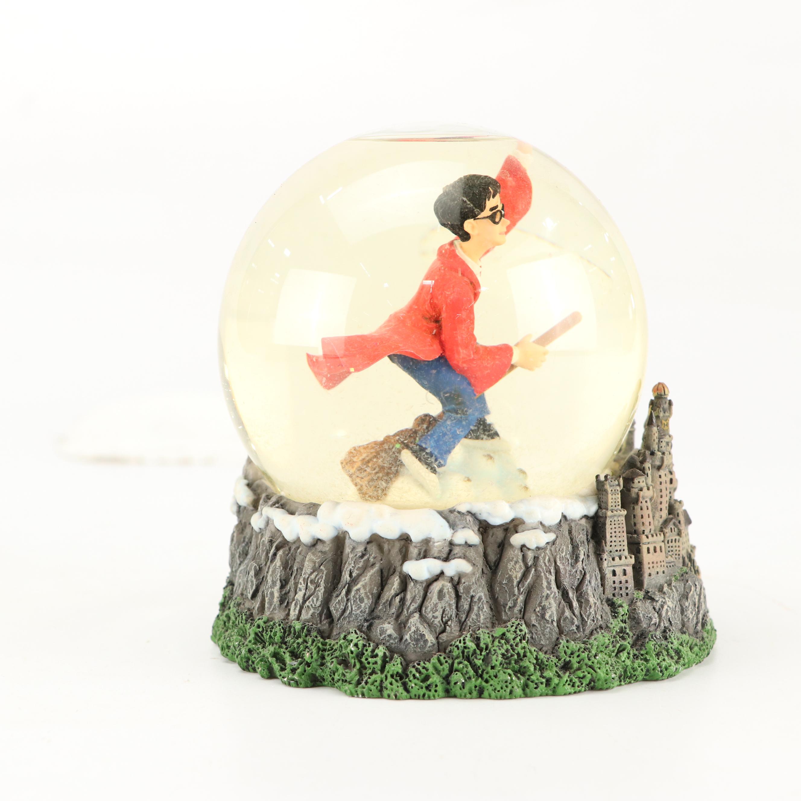 Universal Studios "Lord Voldemort" and Enesco "Quidditch" Snow Globe