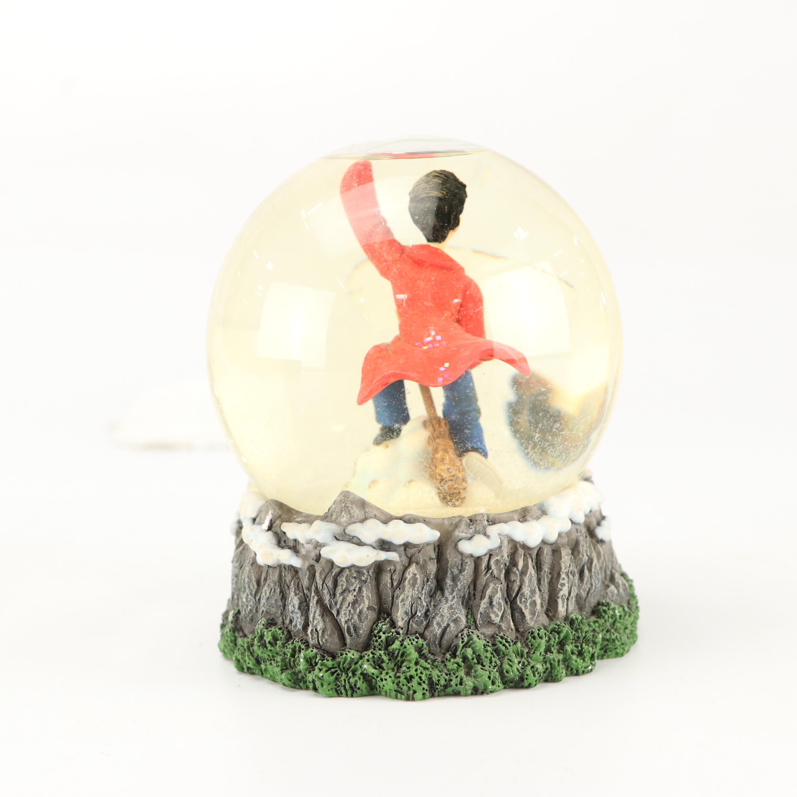 Universal Studios "Lord Voldemort" and Enesco "Quidditch" Snow Globe