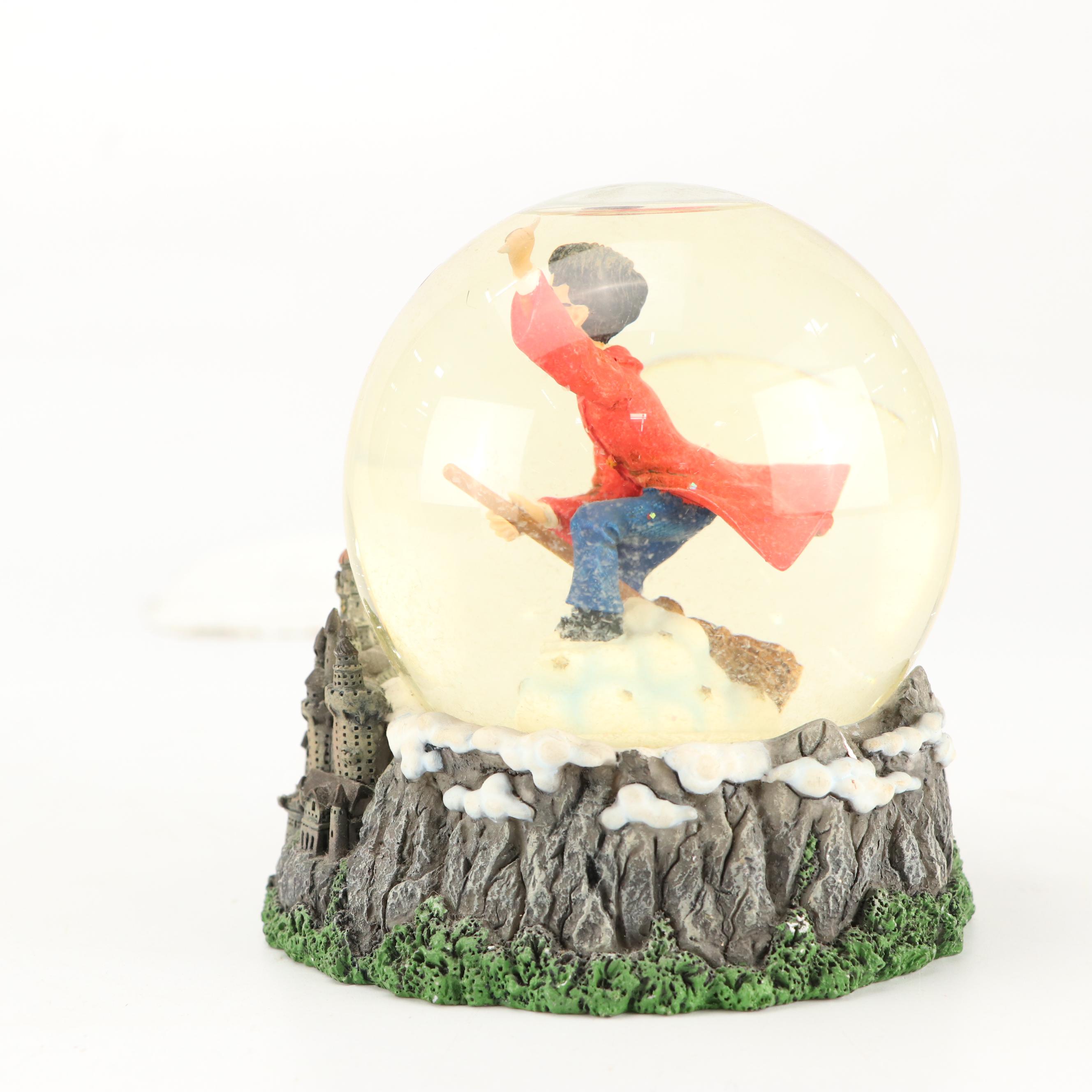 Universal Studios "Lord Voldemort" and Enesco "Quidditch" Snow Globe