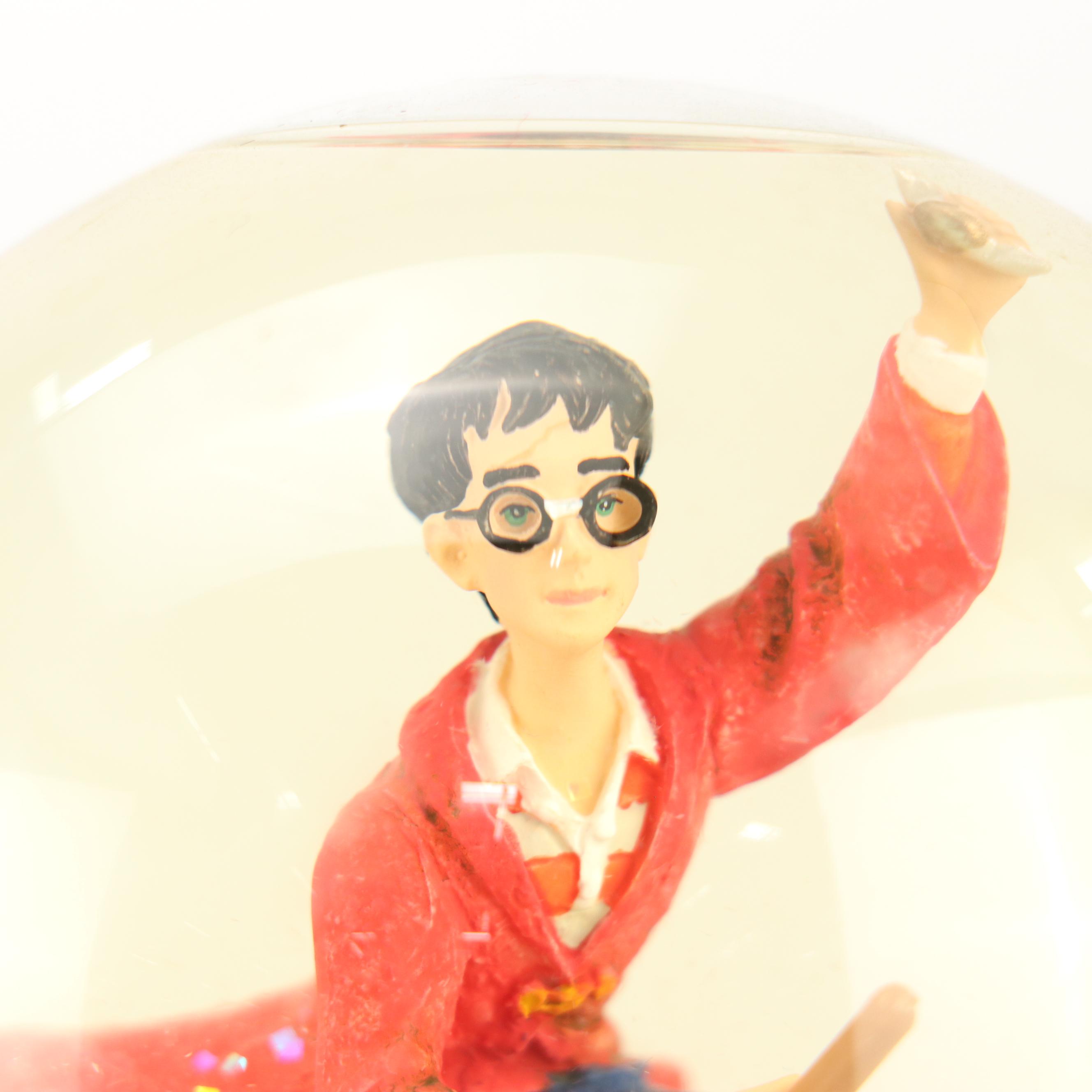 Universal Studios "Lord Voldemort" and Enesco "Quidditch" Snow Globe