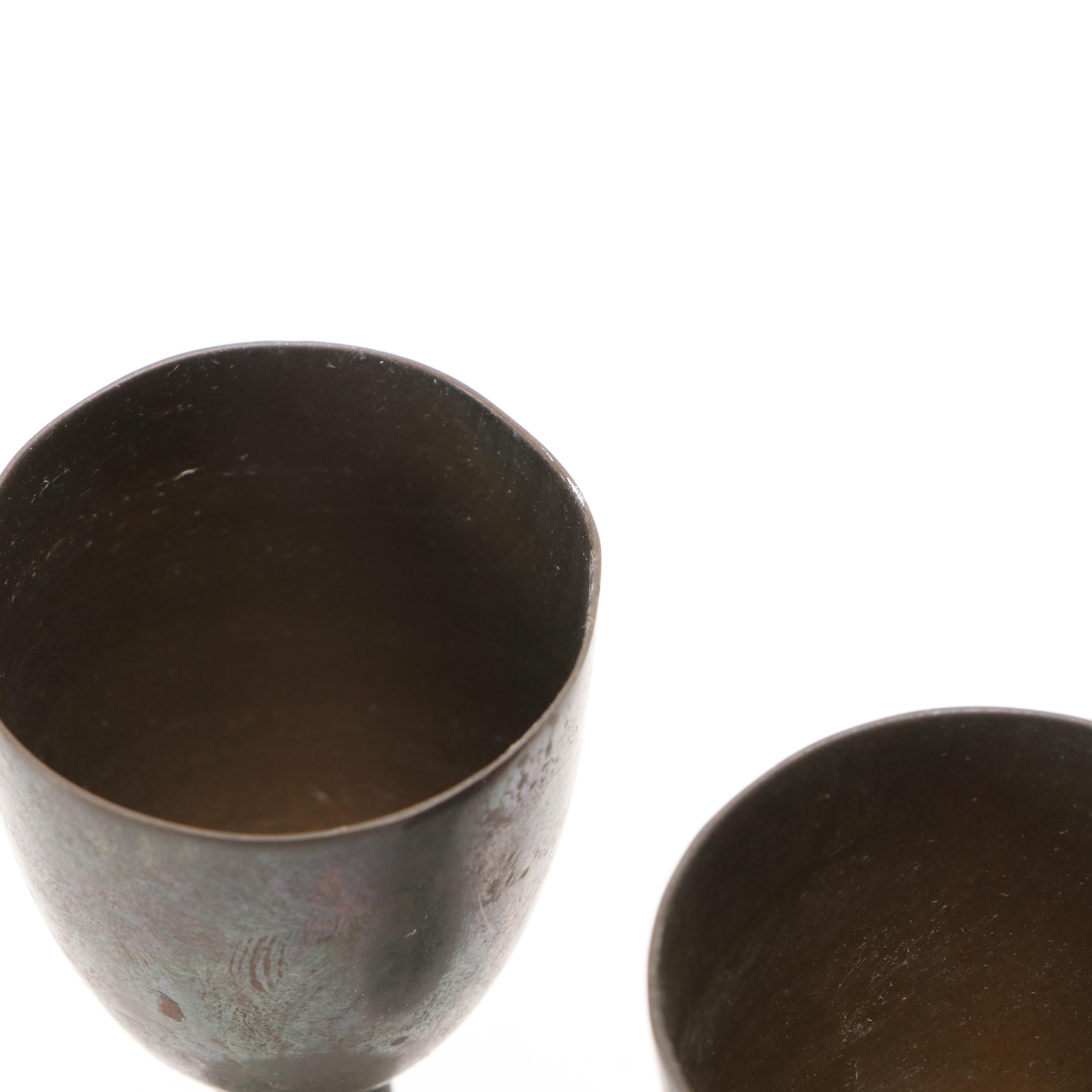 Wedgwood Jasperware and Silver Plate Biscuit Barrel with Other Tableware