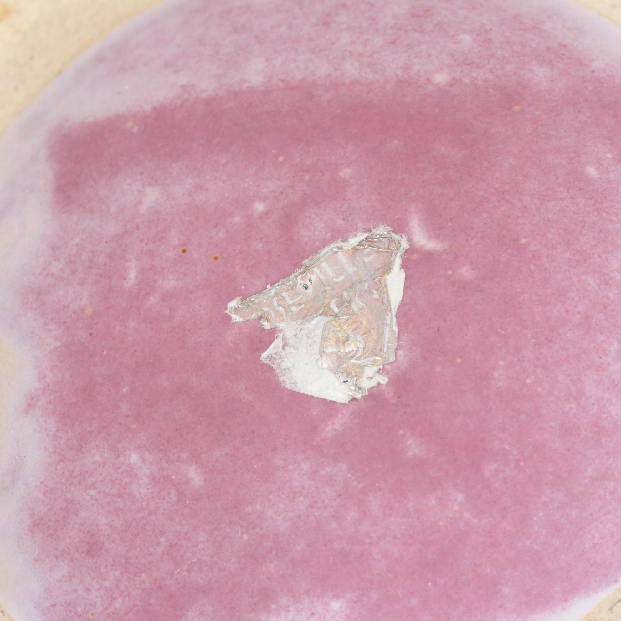 Roseville Pottery Two-Handled Vase with Hand Thrown Square Plate