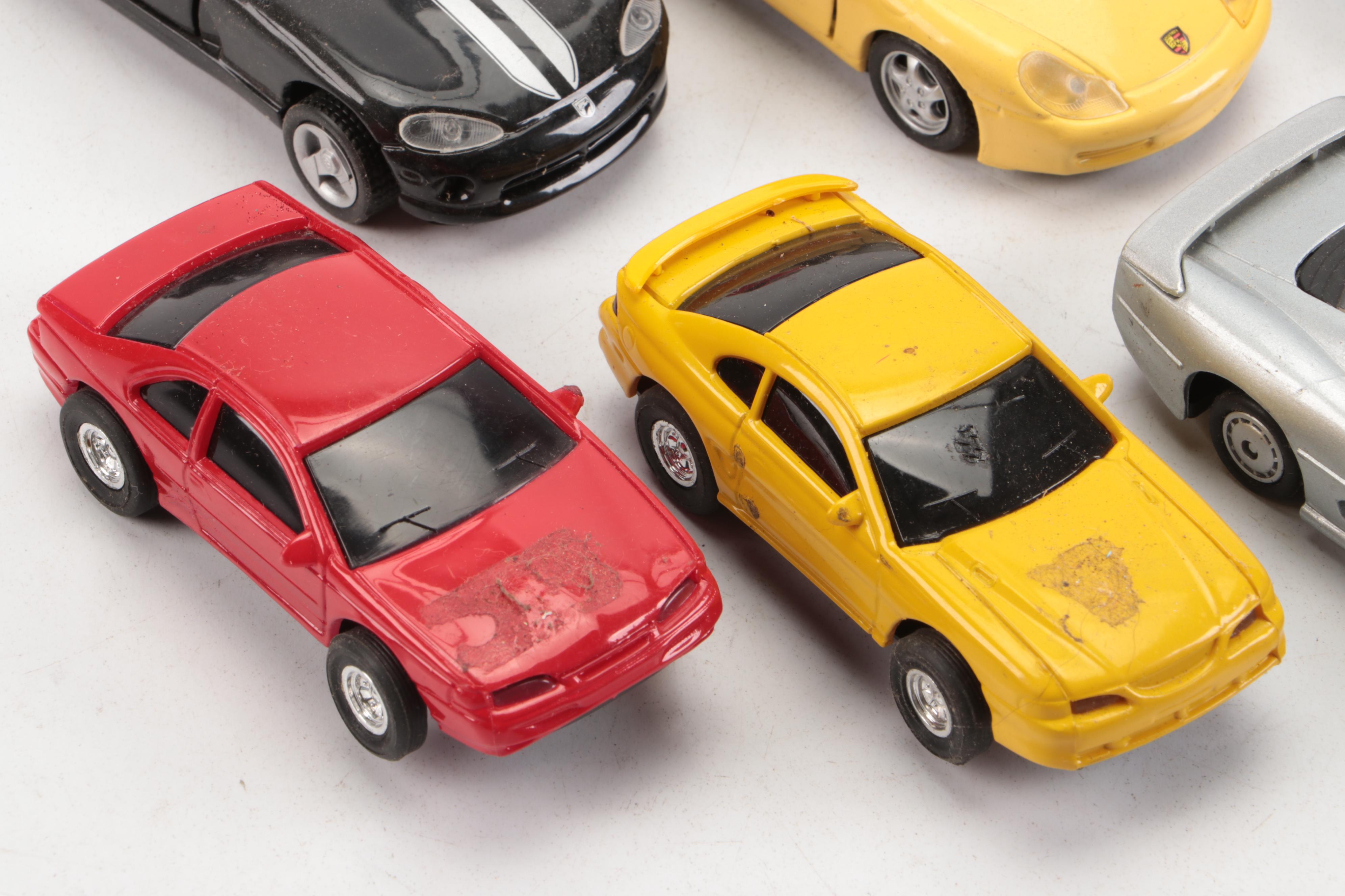 Maisto Porsche Boxster, Lotus Elan and Other Diecast and Model Cars