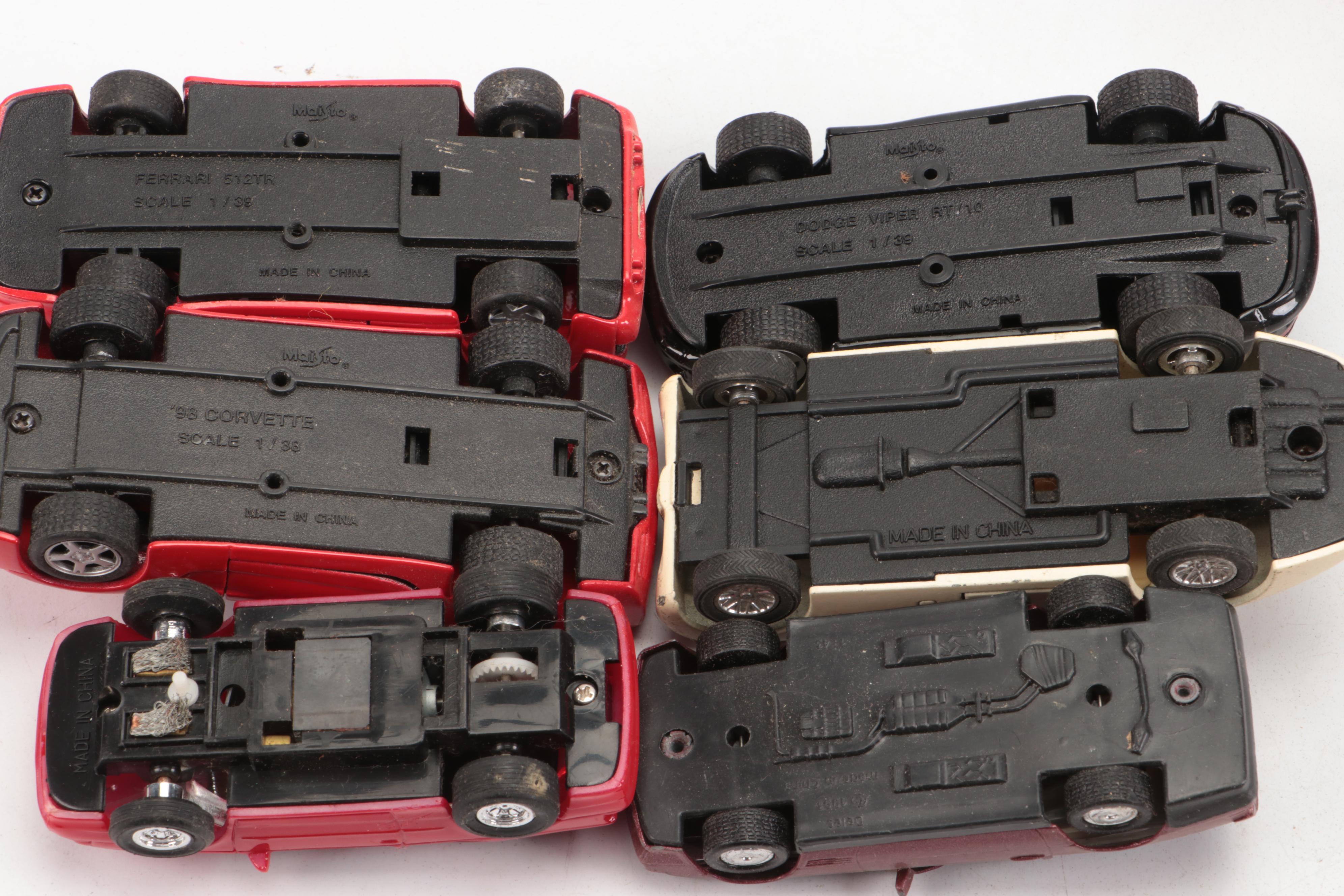 Maisto Porsche Boxster, Lotus Elan and Other Diecast and Model Cars