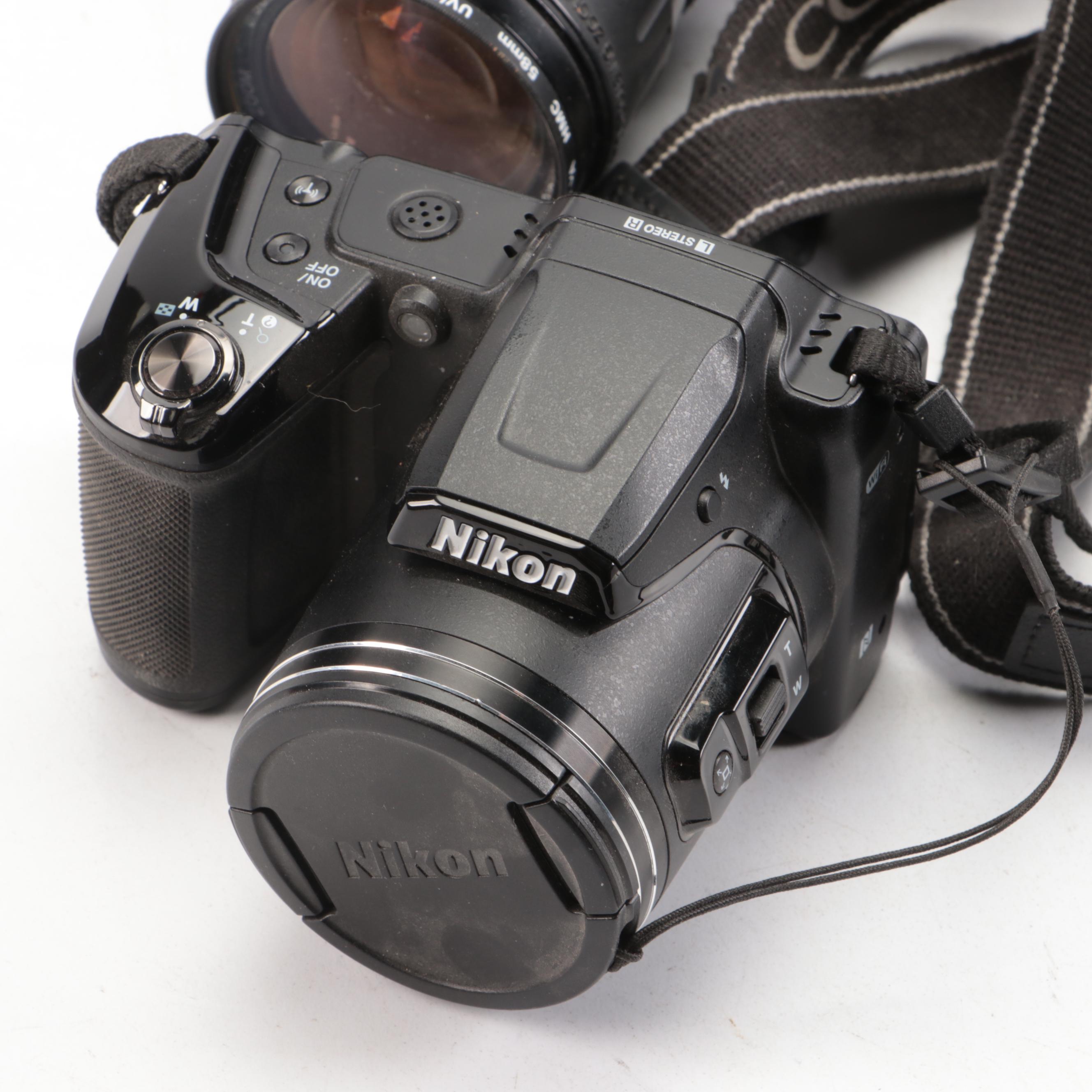 Nikon DX and Coolpix DSLR Cameras with Other DSLR Cameras and Accessories