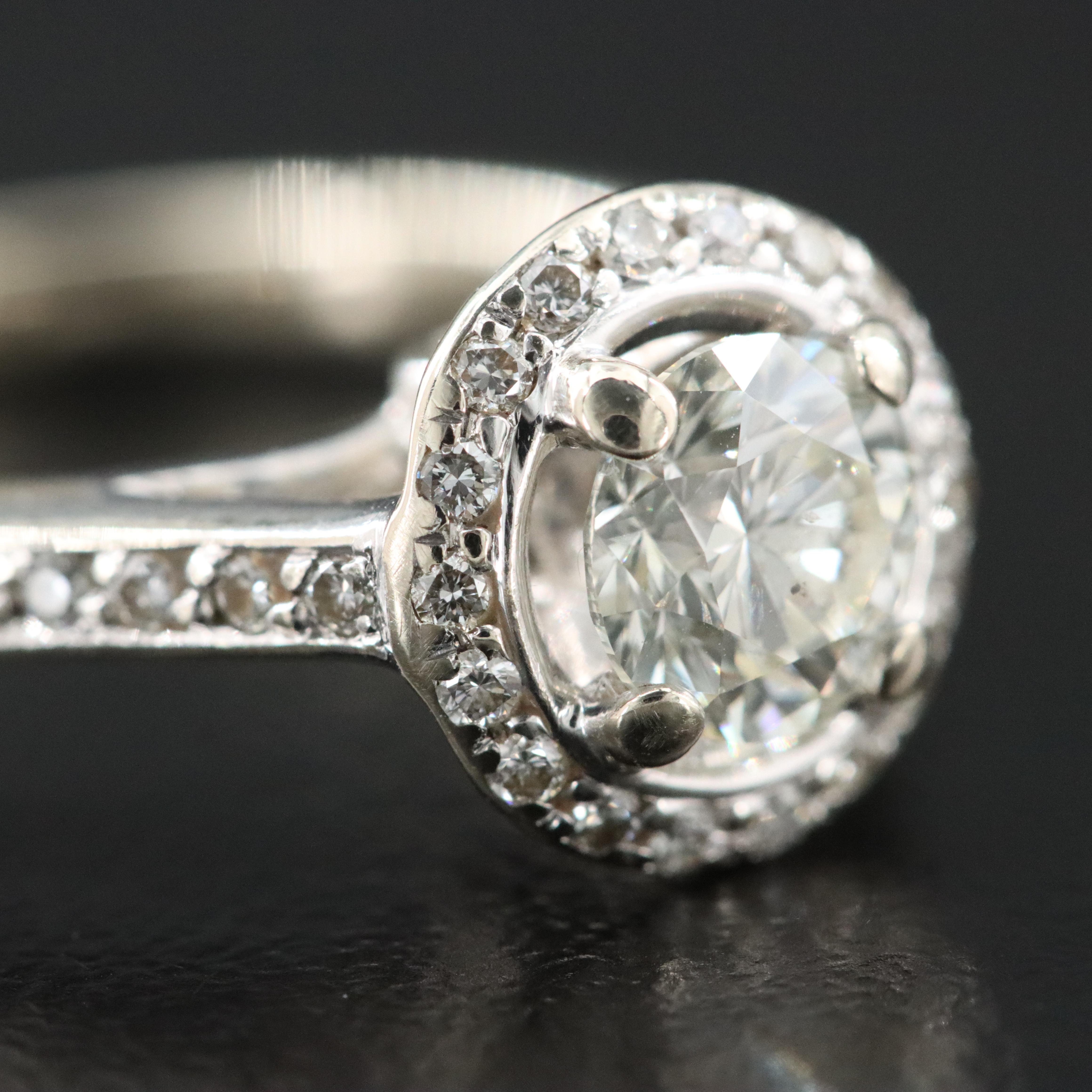 18K 1.00 CTW Diamond Ring