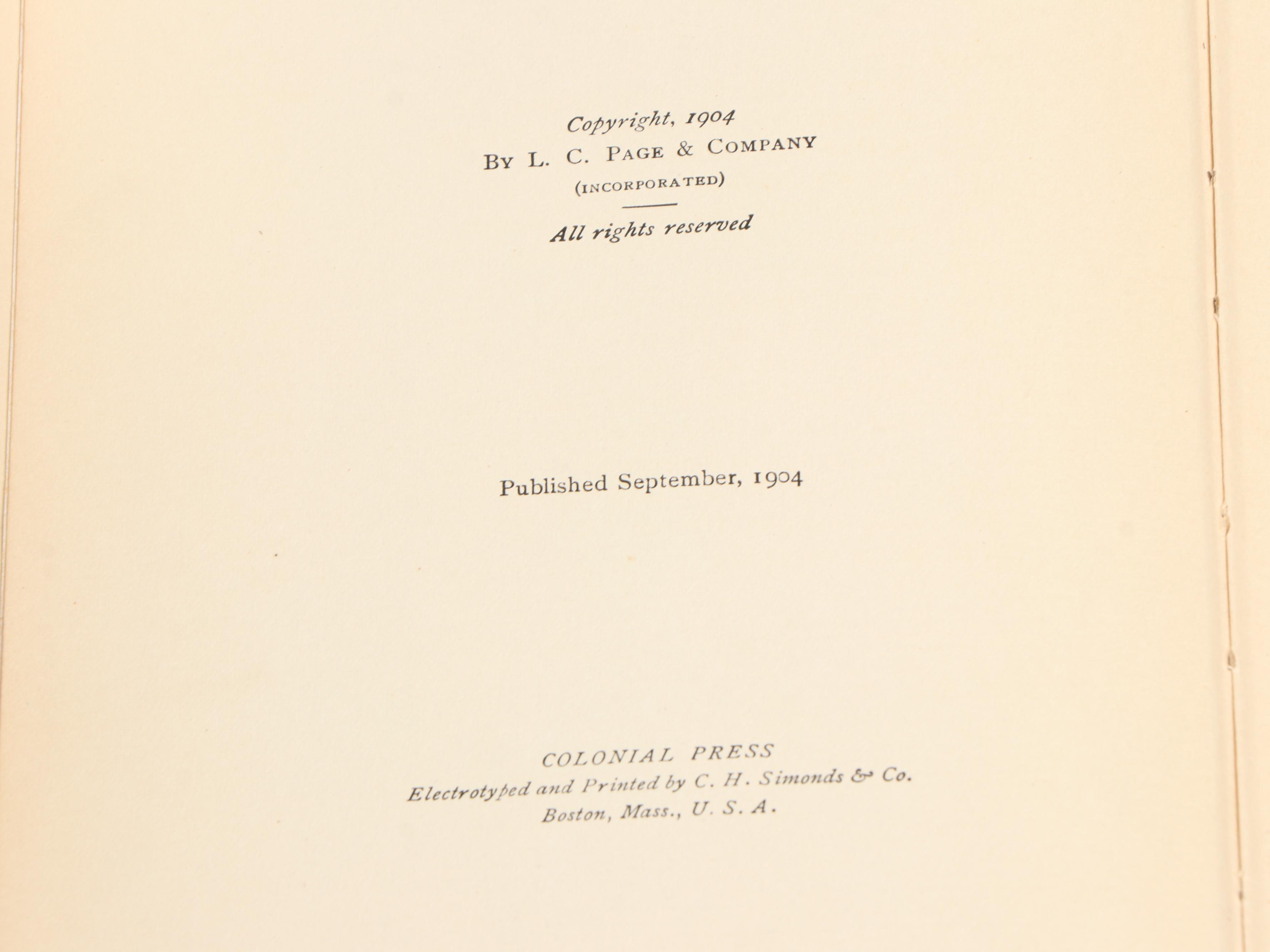 Illustrated "The Little Colonel in Arizona" by Annie Fellows Johnston, 1905