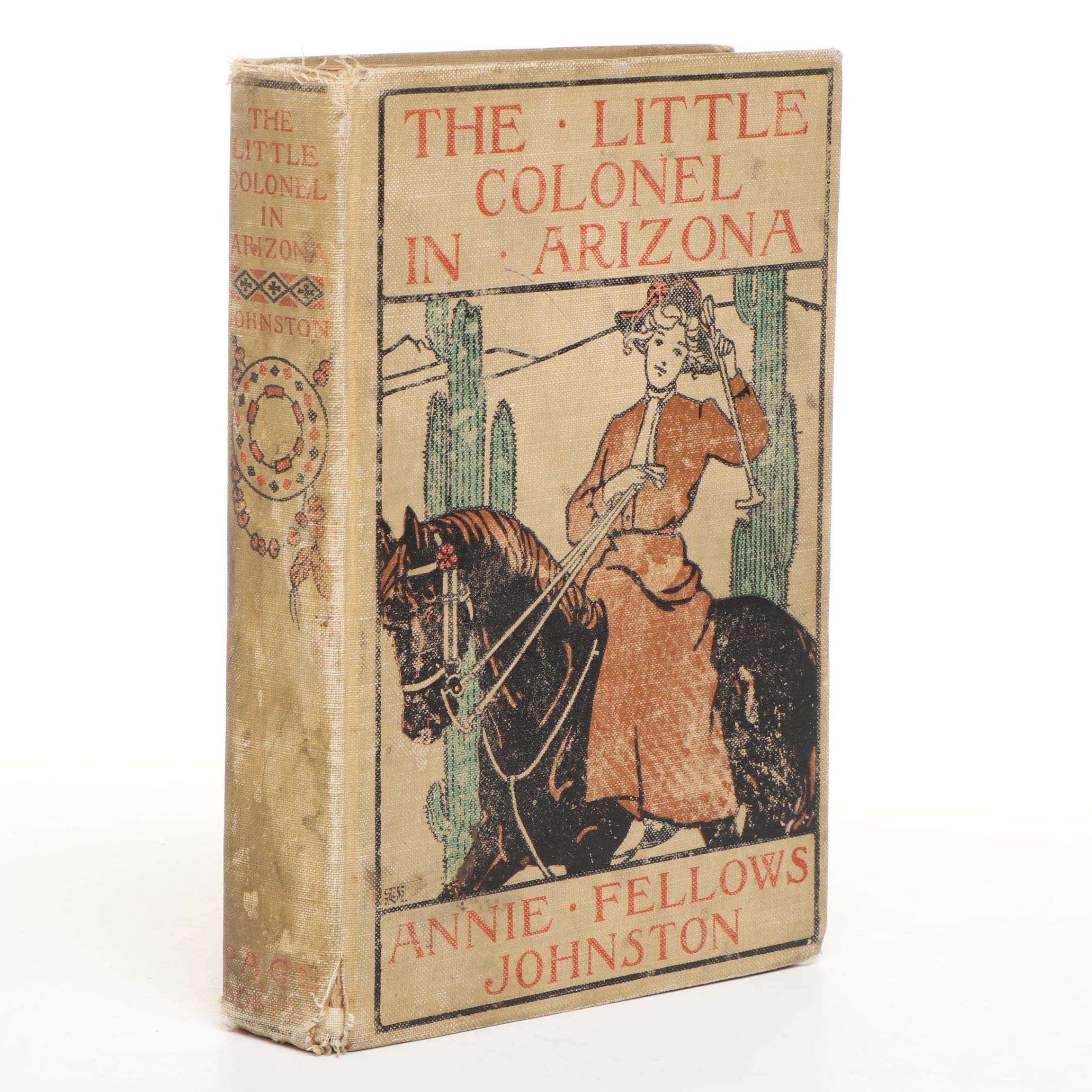 Illustrated "The Little Colonel in Arizona" by Annie Fellows Johnston, 1905
