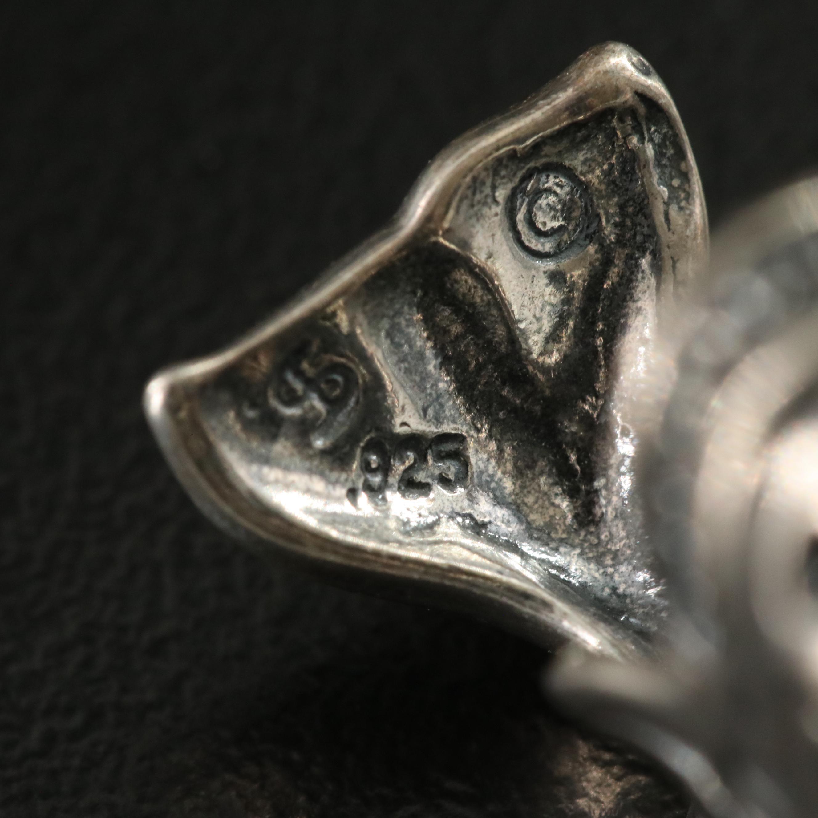 Dakota West Design Sterling Pacific Northwestern Orca Necklace