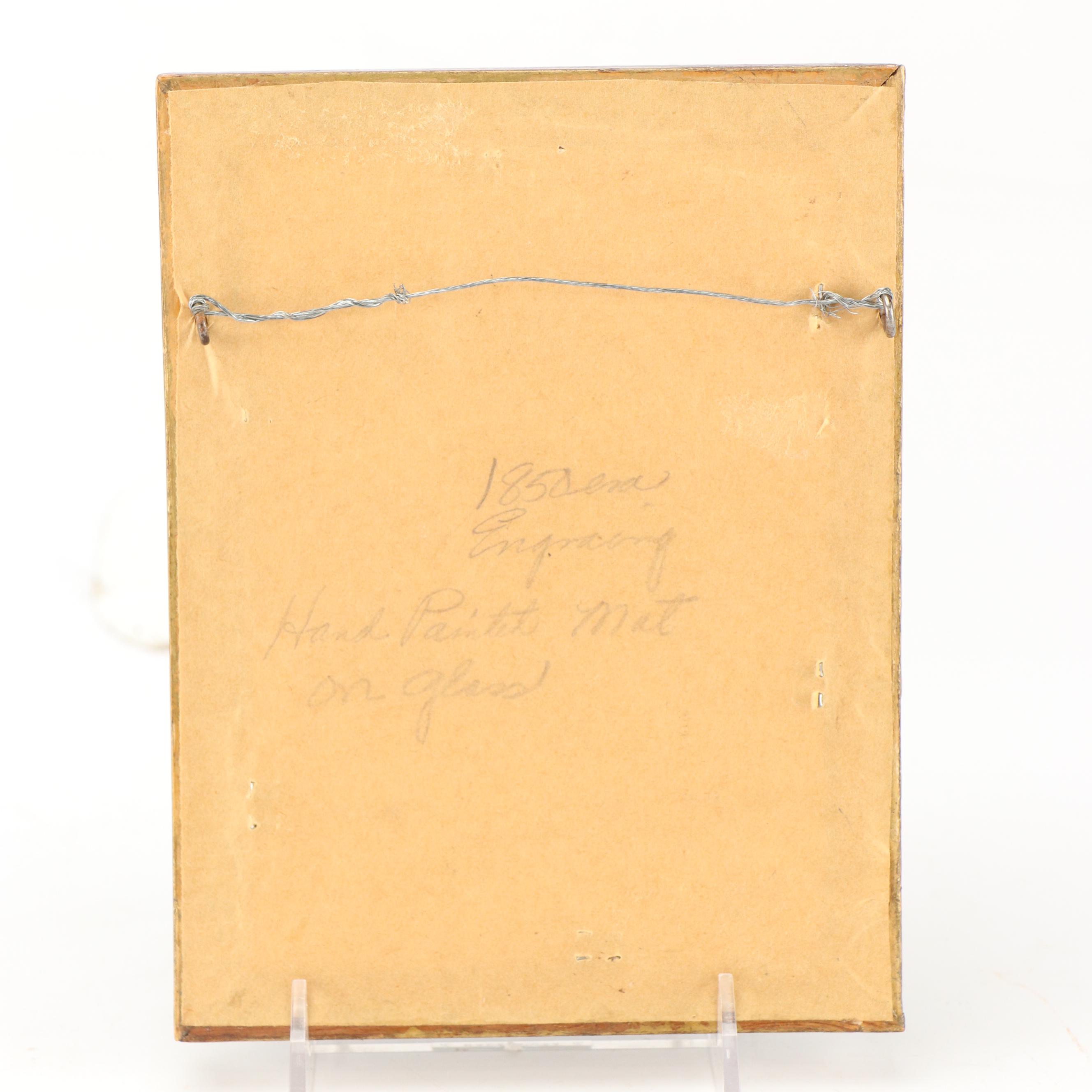 Porcelain Collector Plates with Framed Ribbon Art