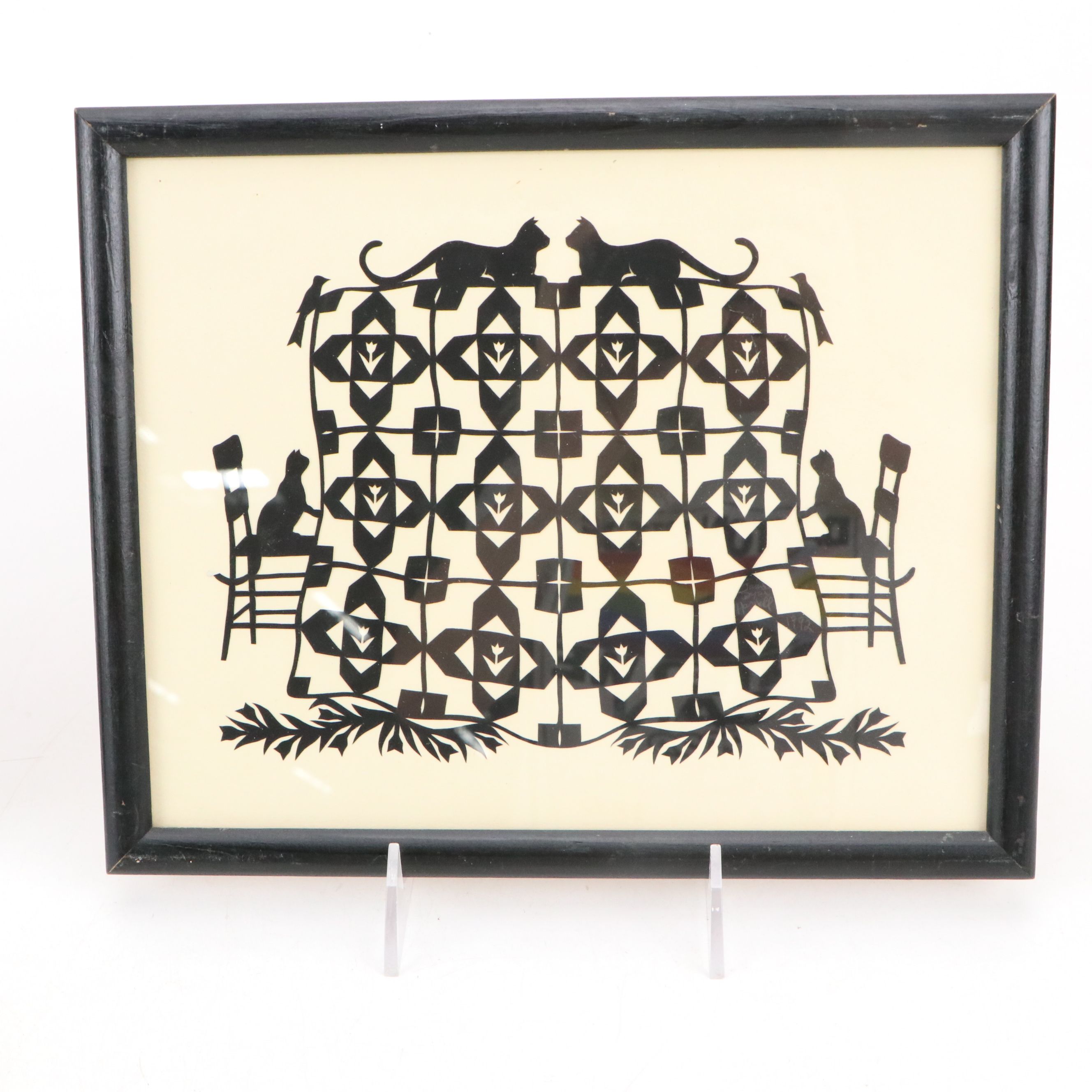 Janice Dyar Harrell Scherenschnitte Paper Cutting and Other Silhouette Art