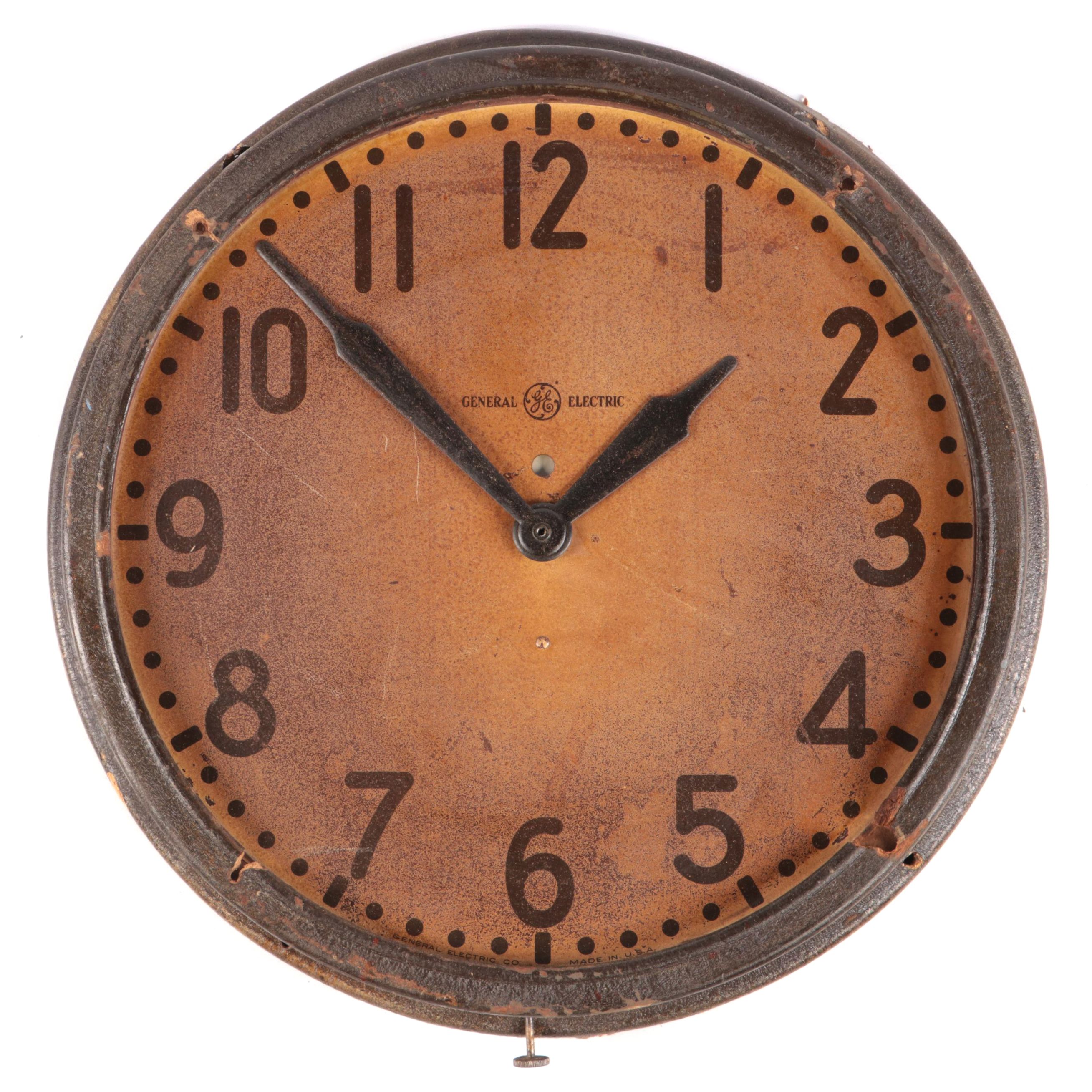 General Electric Circular Wall Clock