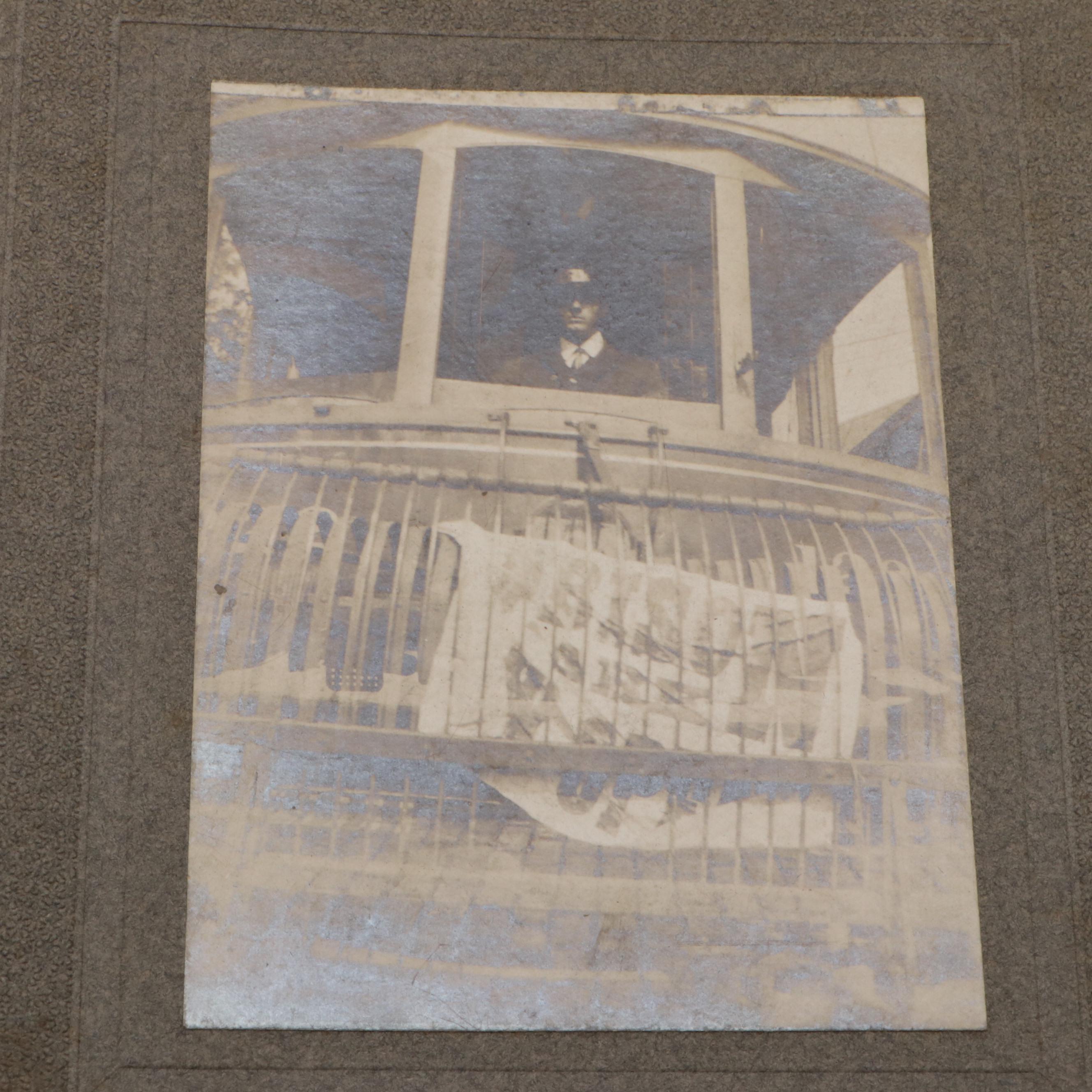 Photos of Men, Women and Children with More Ephemera, Late 19th/ Early 20th C.