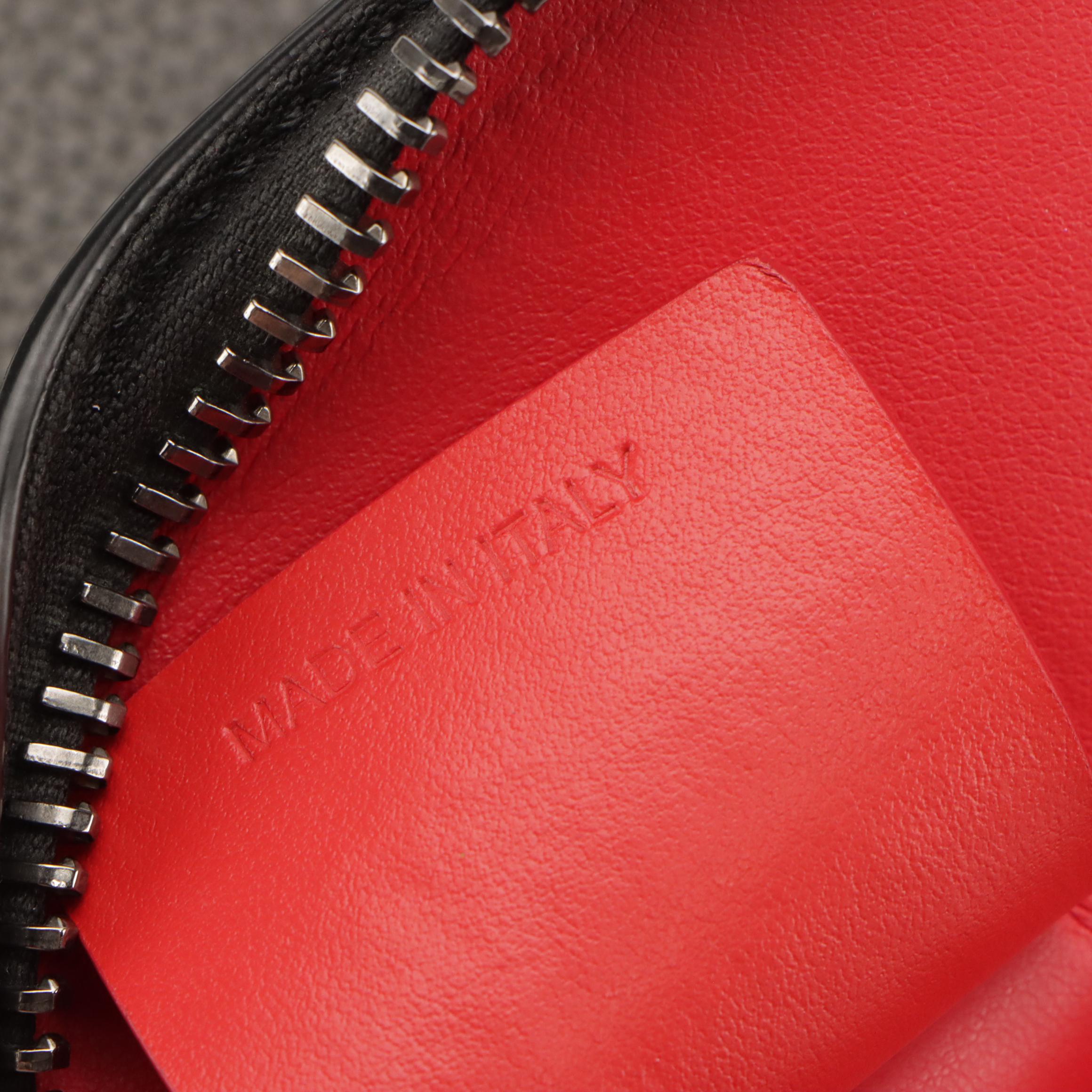 Christian Louboutin Spiked Skypouch in Empire Calf Leather with Box