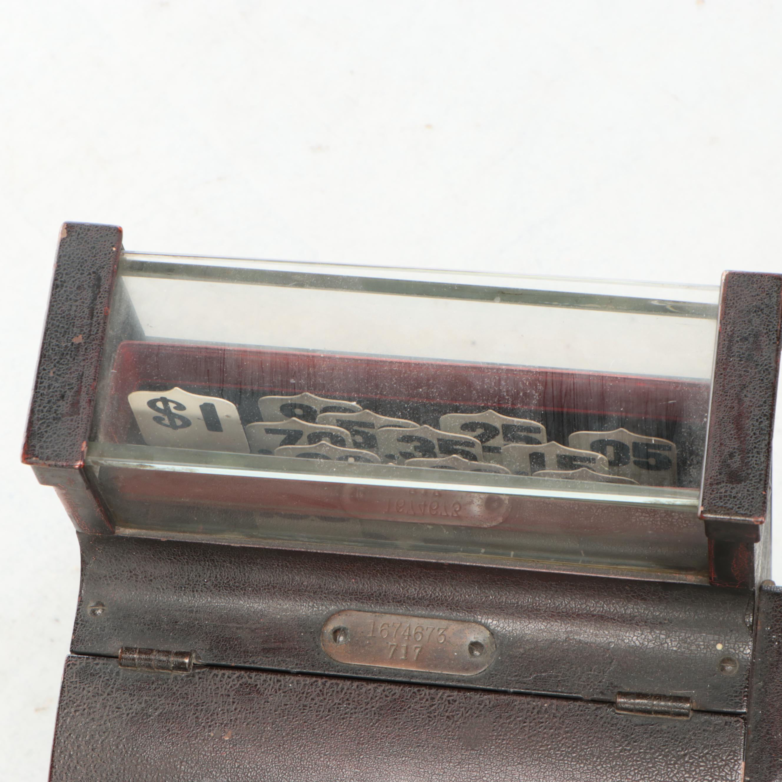 National Model 717 Cash Register, Early 20th Century