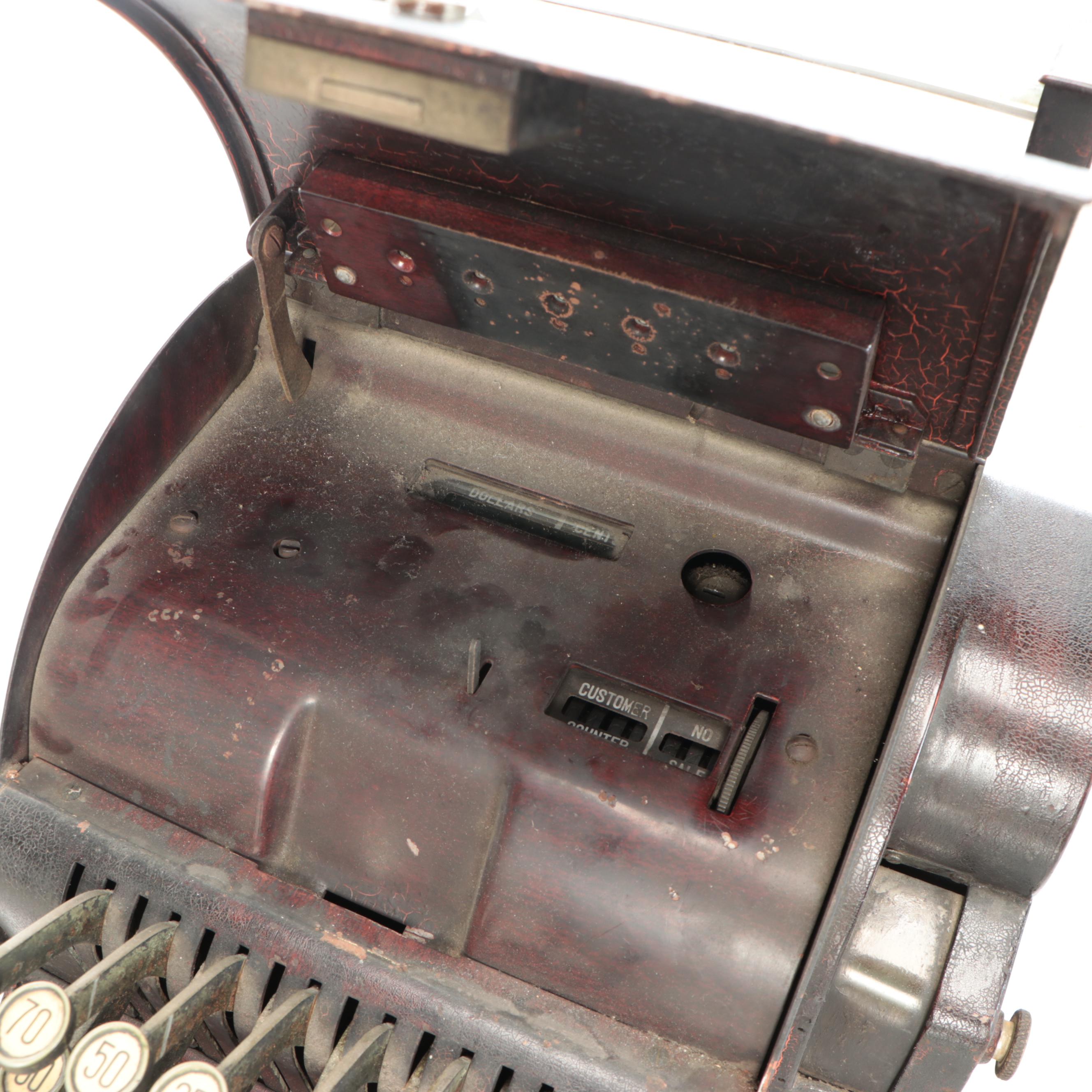 National Model 717 Cash Register, Early 20th Century