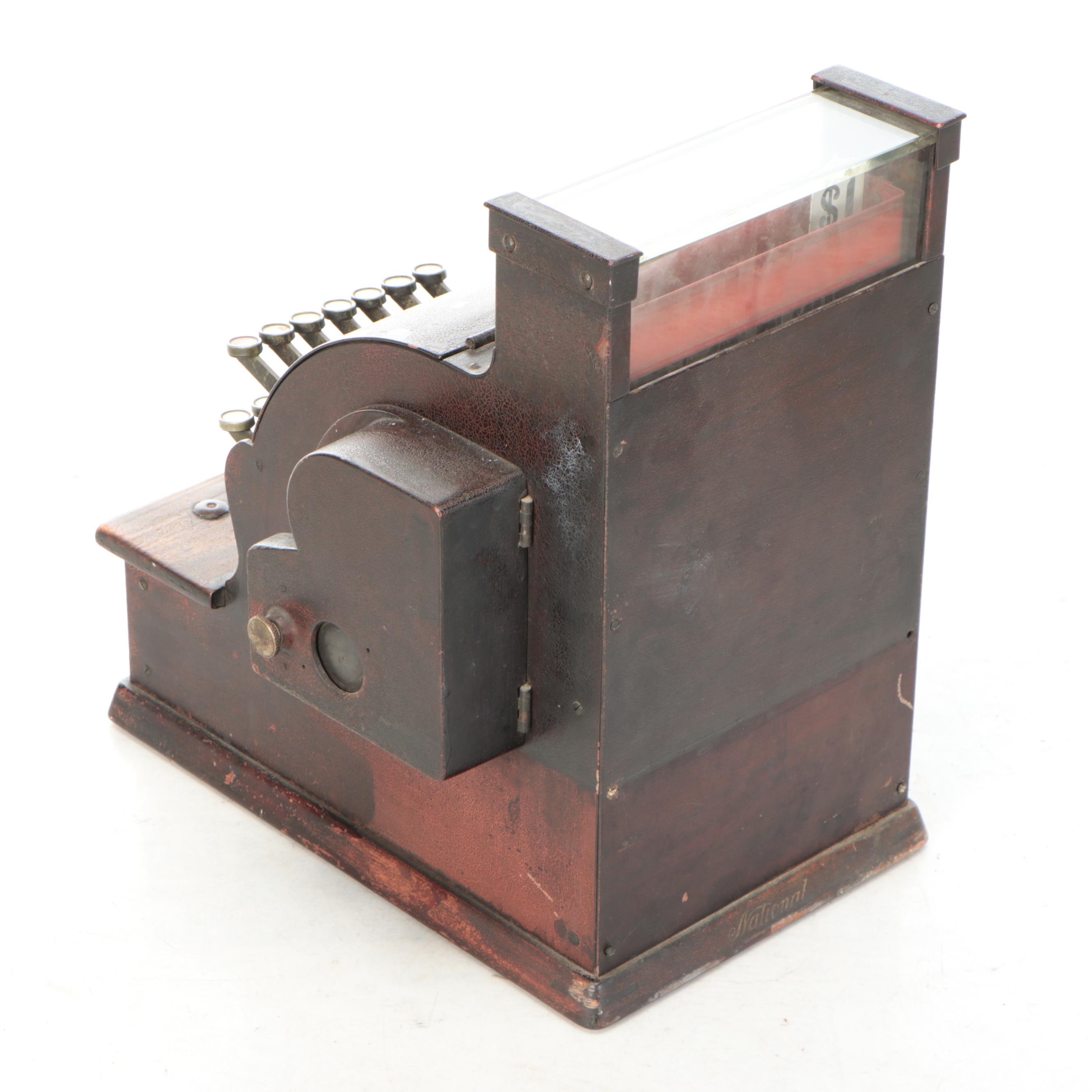 National Model 717 Cash Register, Early 20th Century