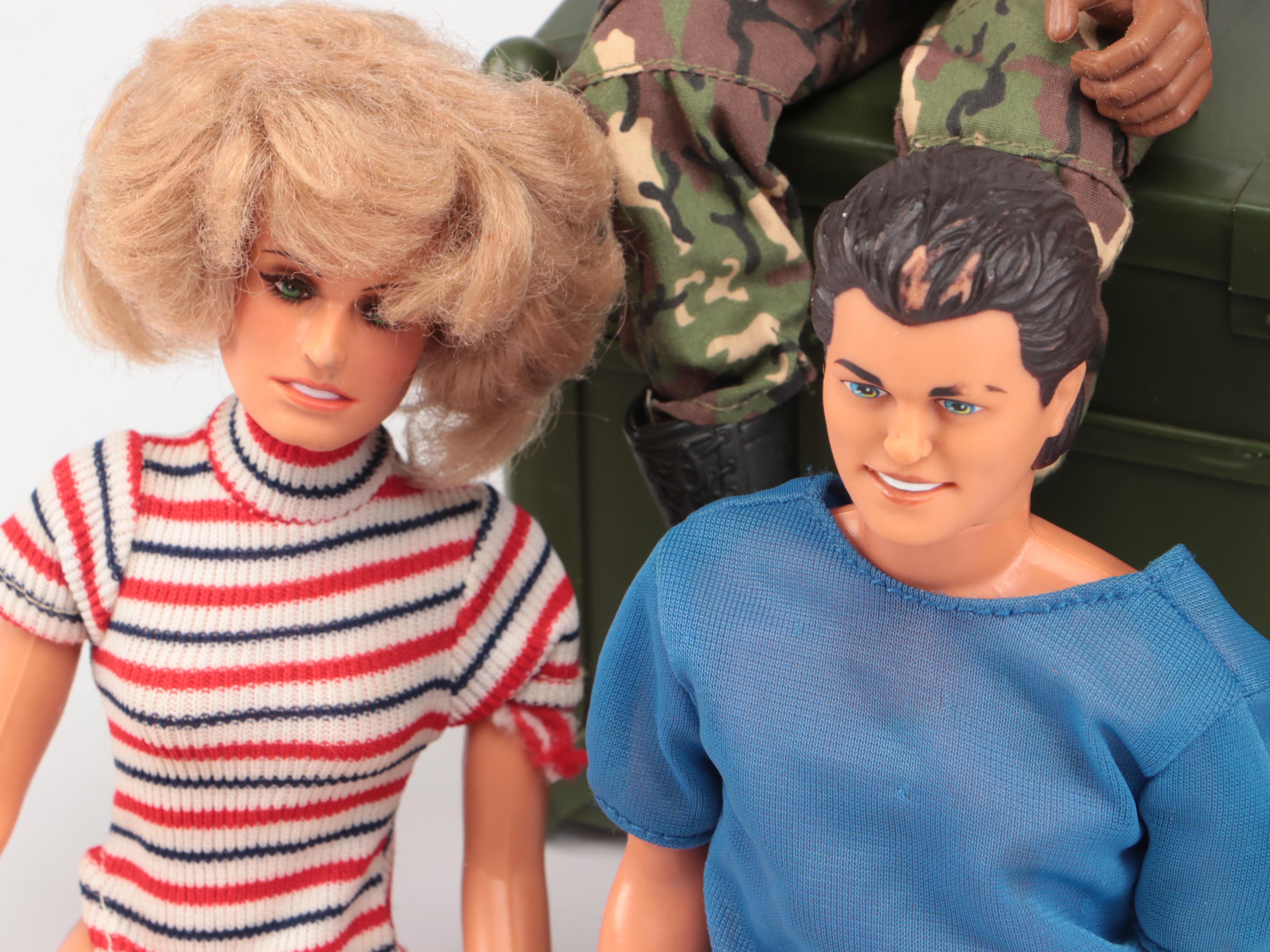 G.I. Joe, Farrah Fawcett and Other Dolls and Accessories