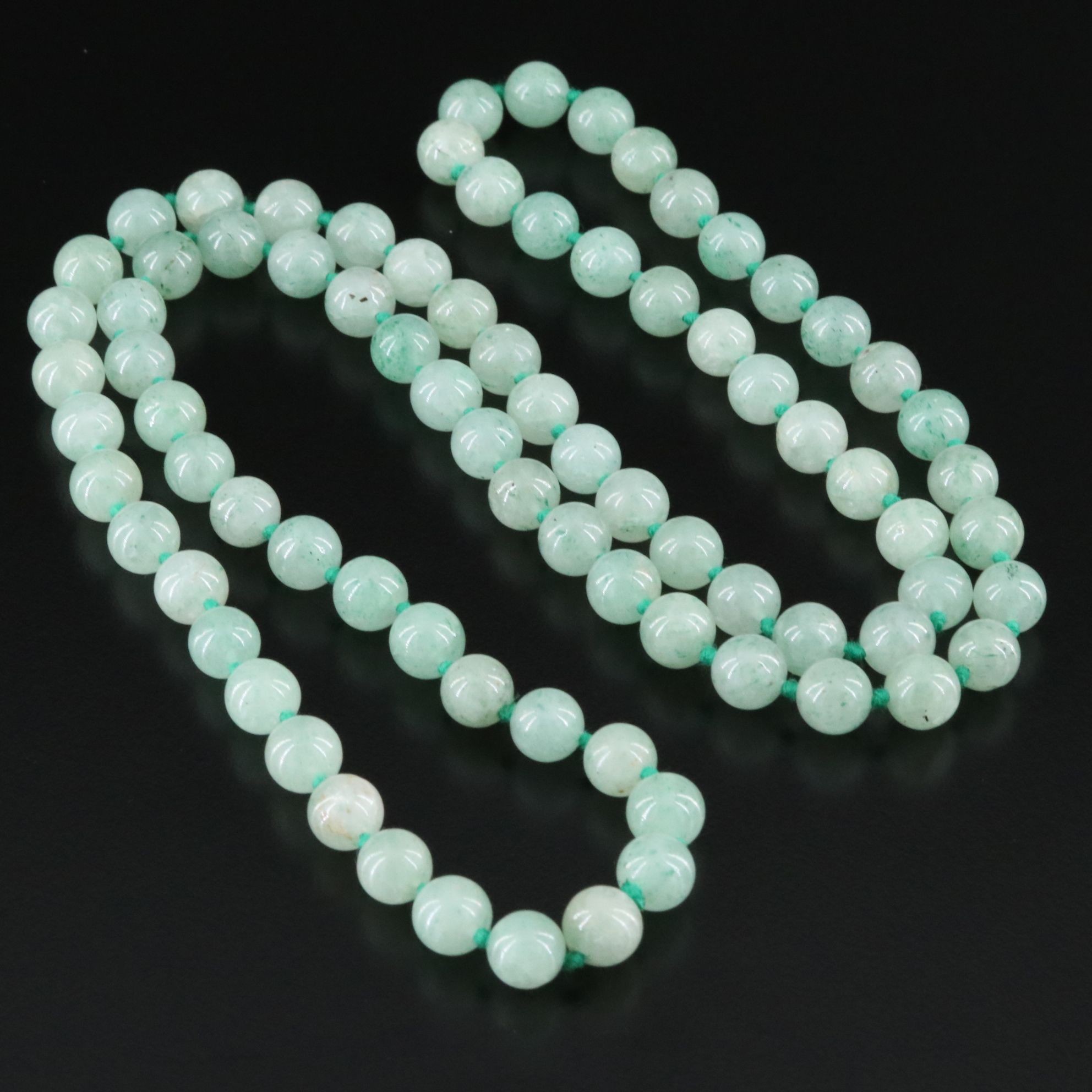 Aventurine Bead Necklace