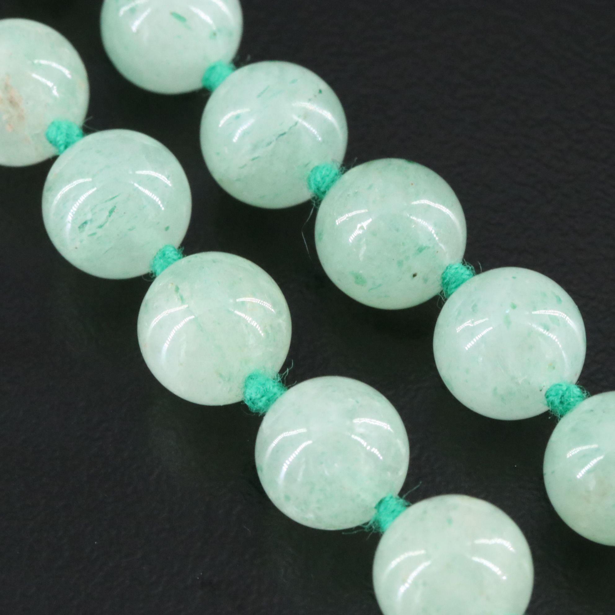 Aventurine Bead Necklace