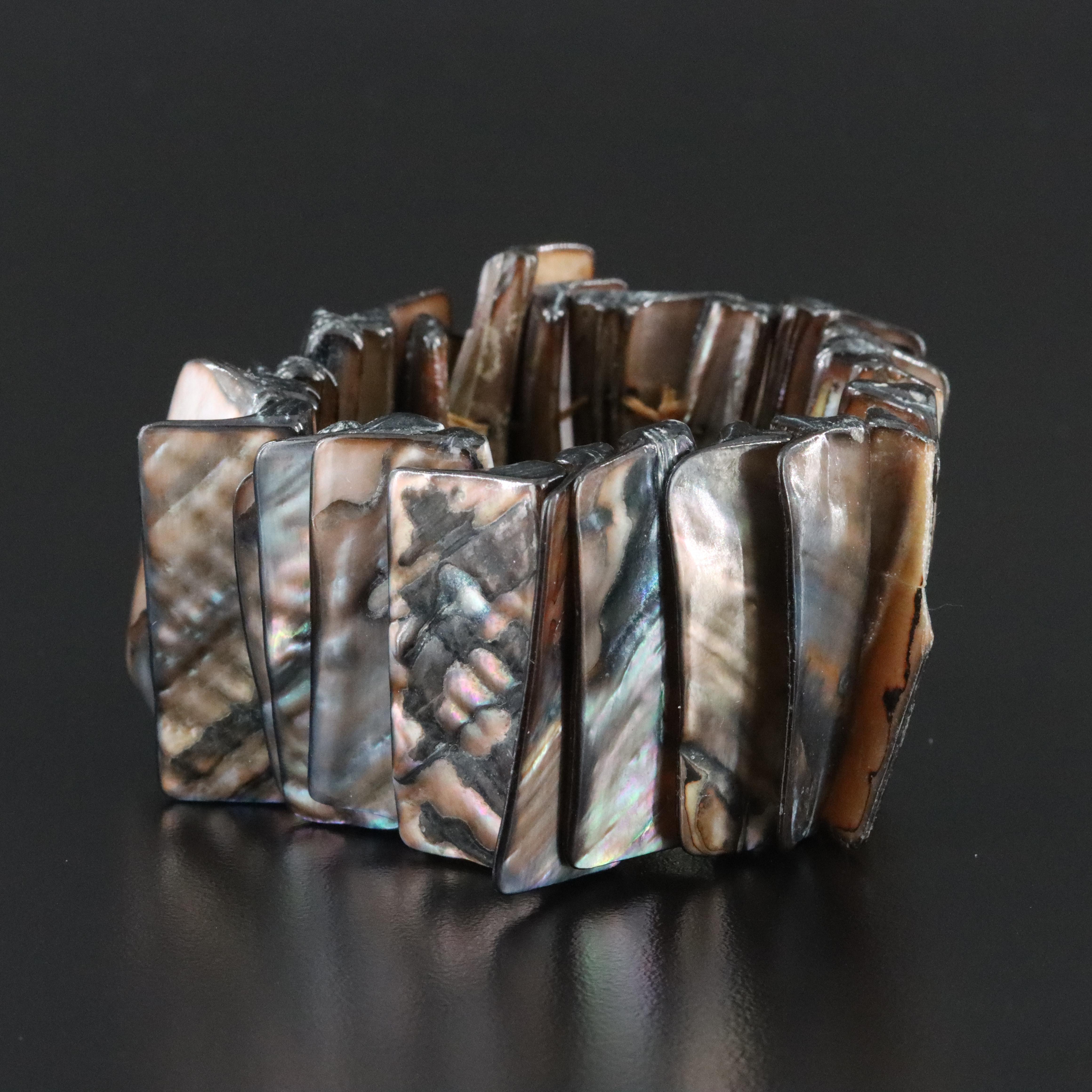 Abalone Panel Expansion Bracelet
