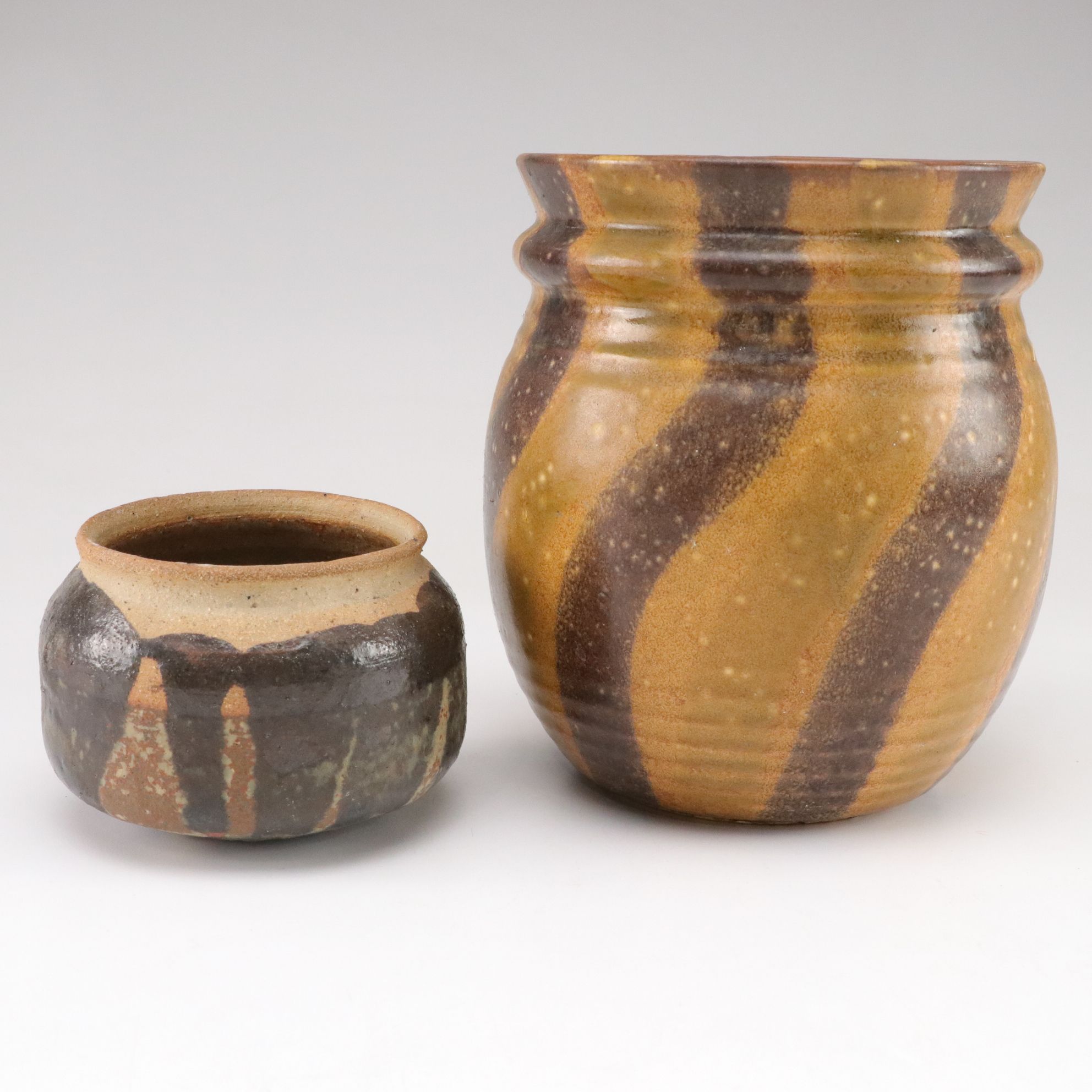 McCoy Pottery Vase and Two Other Vases