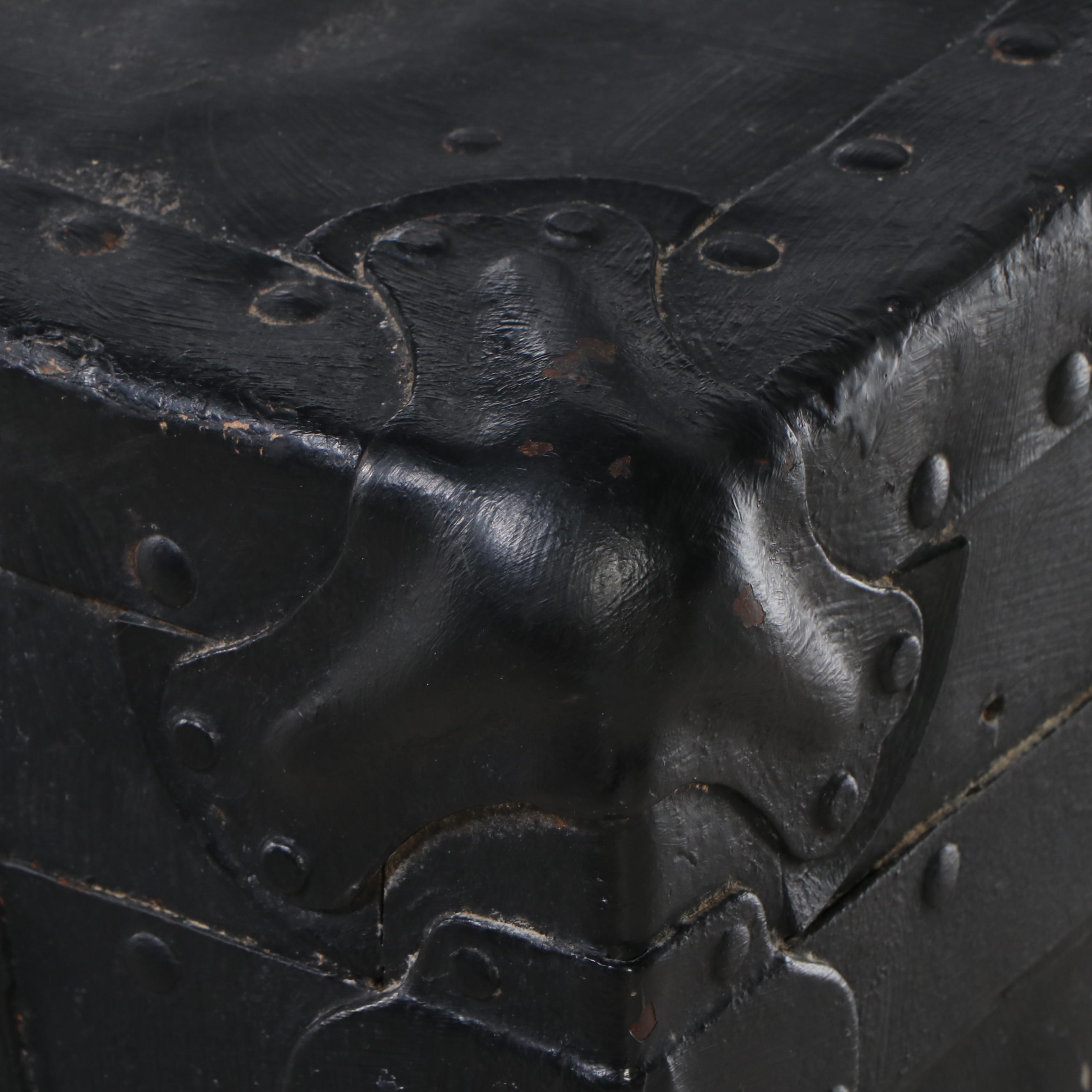 Hercules Flat Top Steamer Trunk