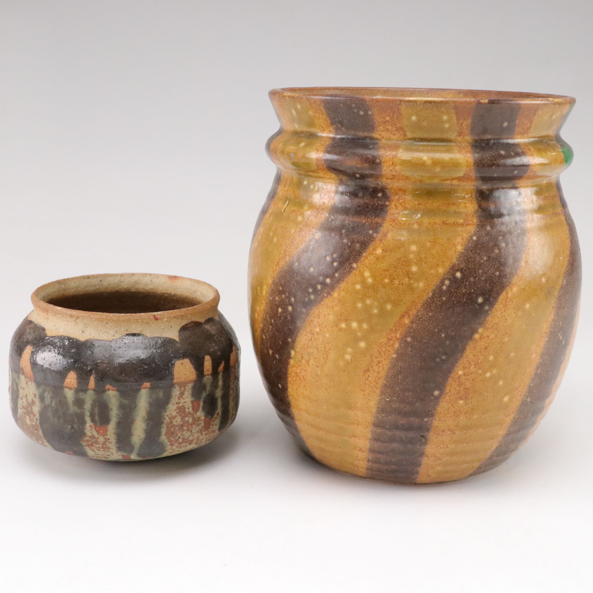 McCoy Pottery Vase and Two Other Vases