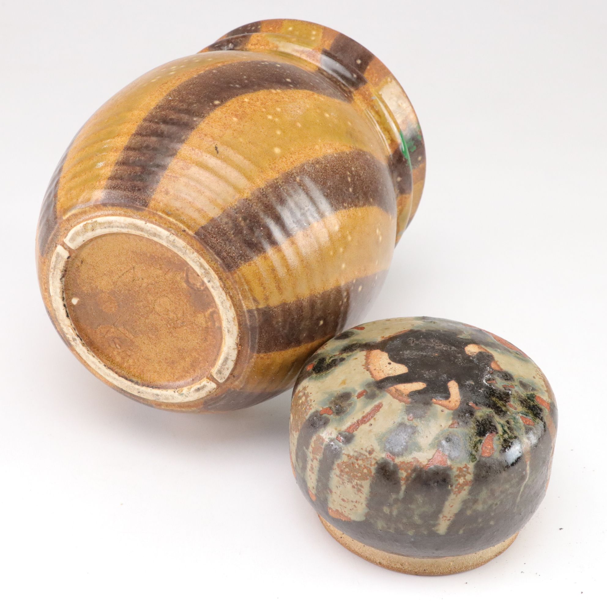 McCoy Pottery Vase and Two Other Vases