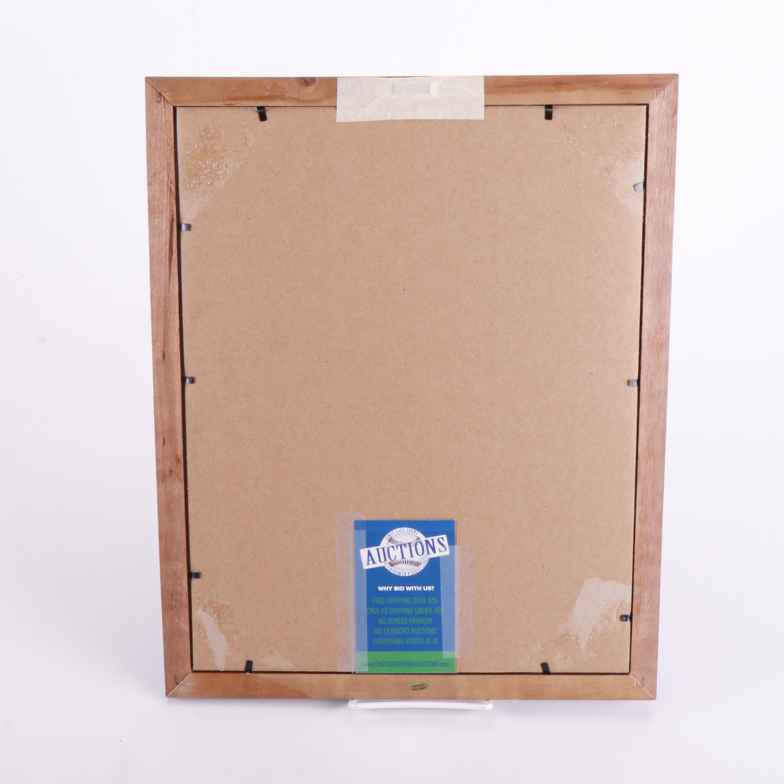 Bob Feller, Johnny Vander Meer, and More Signed Baseball Prints