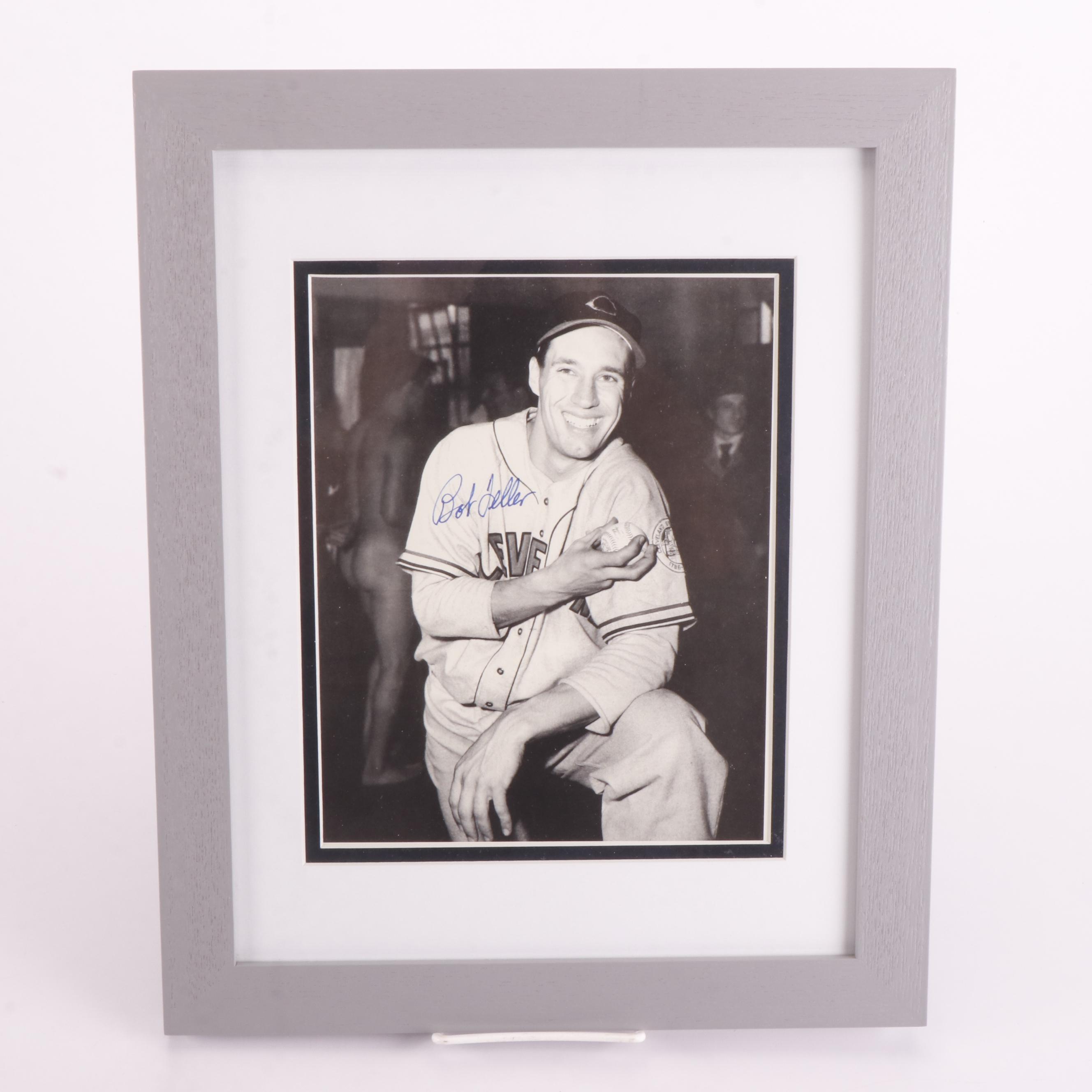 Bob Feller, Johnny Vander Meer, and More Signed Baseball Prints