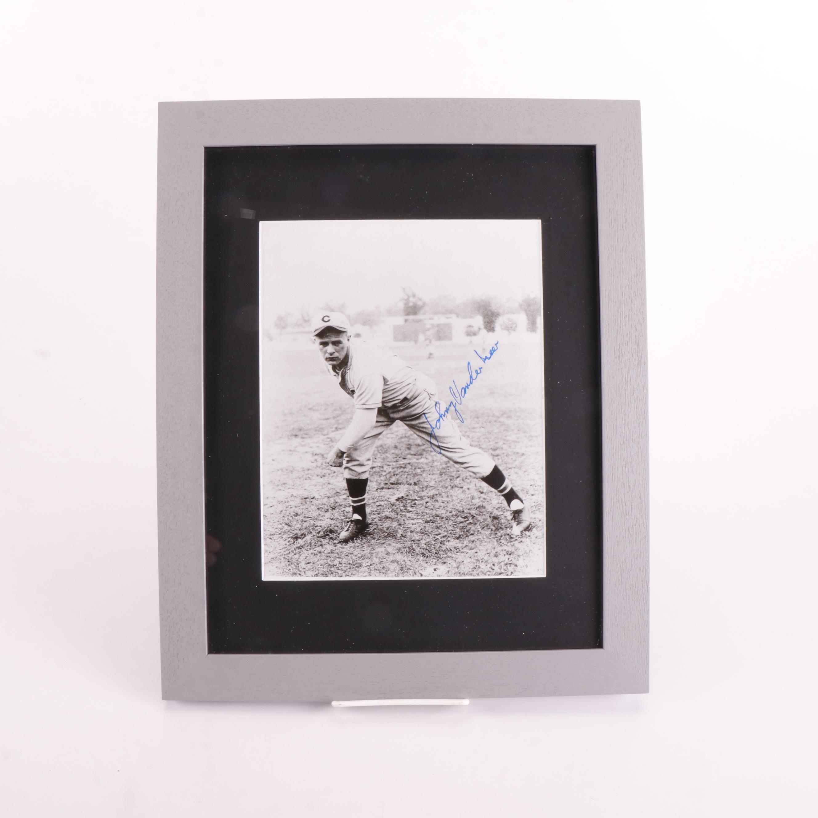 Bob Feller, Johnny Vander Meer, and More Signed Baseball Prints